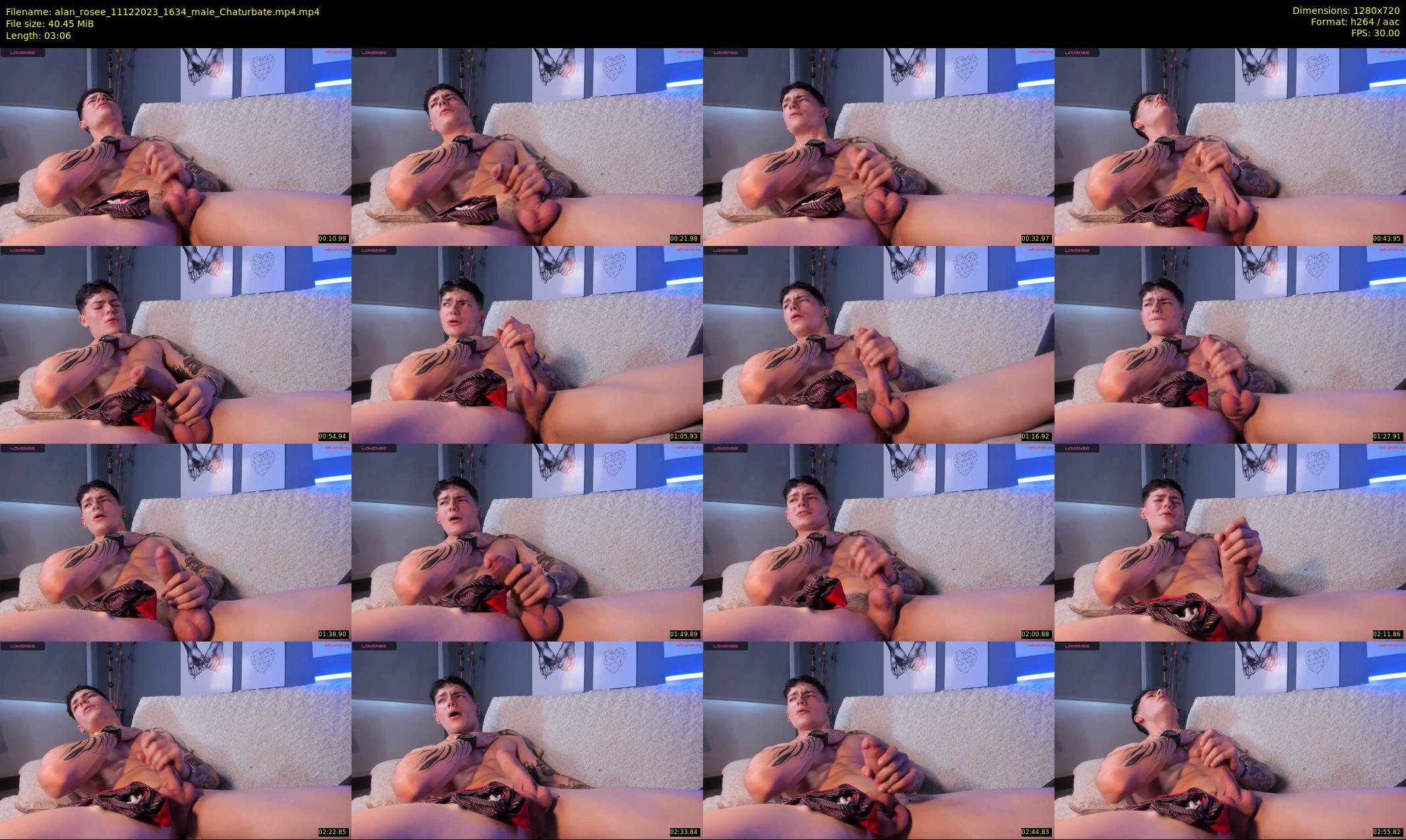 alan_rosee — 4 minute Chaturbate male cam show recording, 720p, Dec 11, 2023