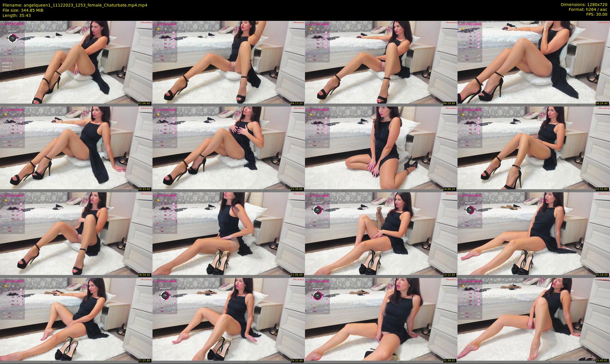 angelqueen1 — 36 minute Chaturbate female cam show recording, 720p, Dec 11, 2023