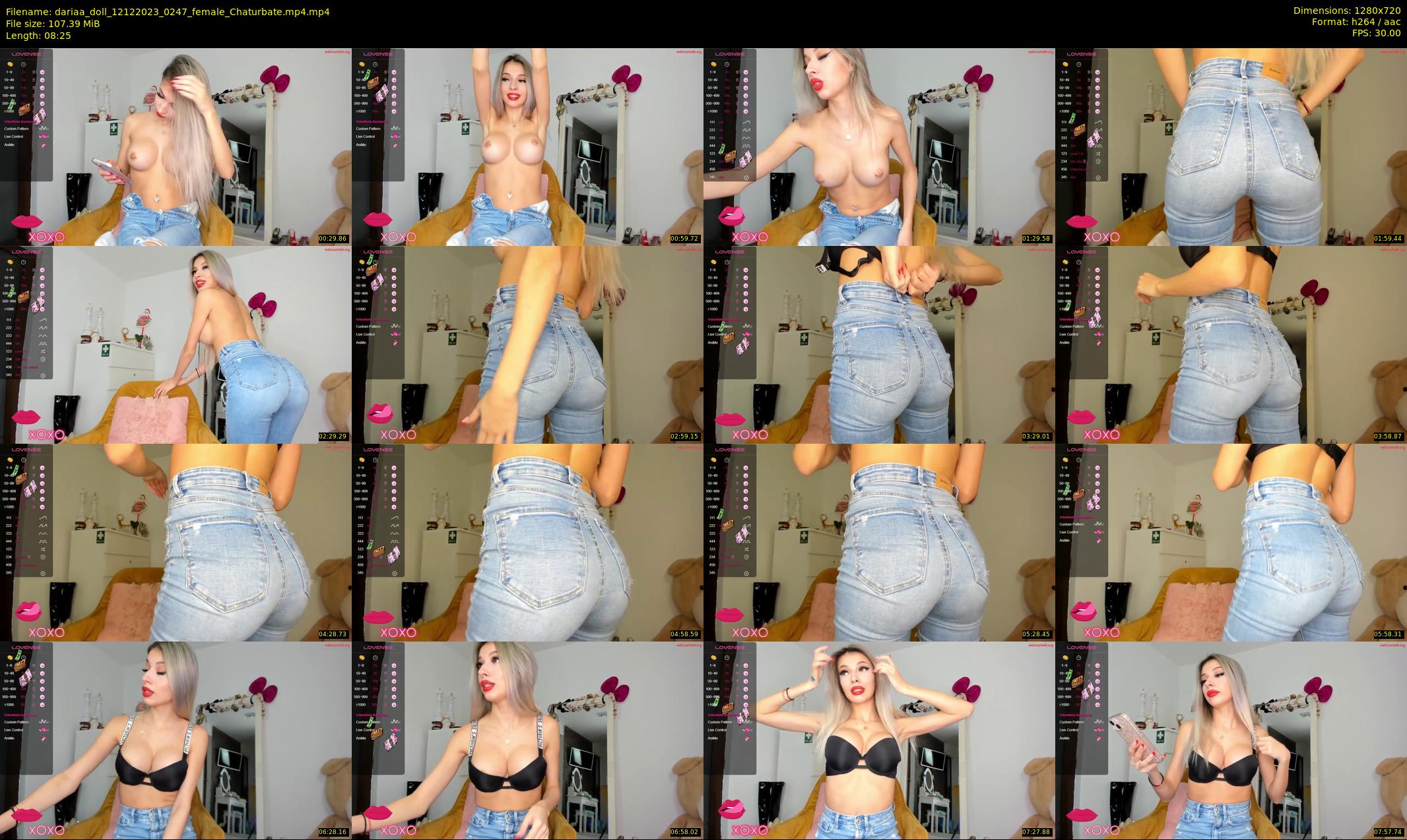 dariaa_doll — 9 minute Chaturbate female cam show recording, 720p, Dec 12, 2023