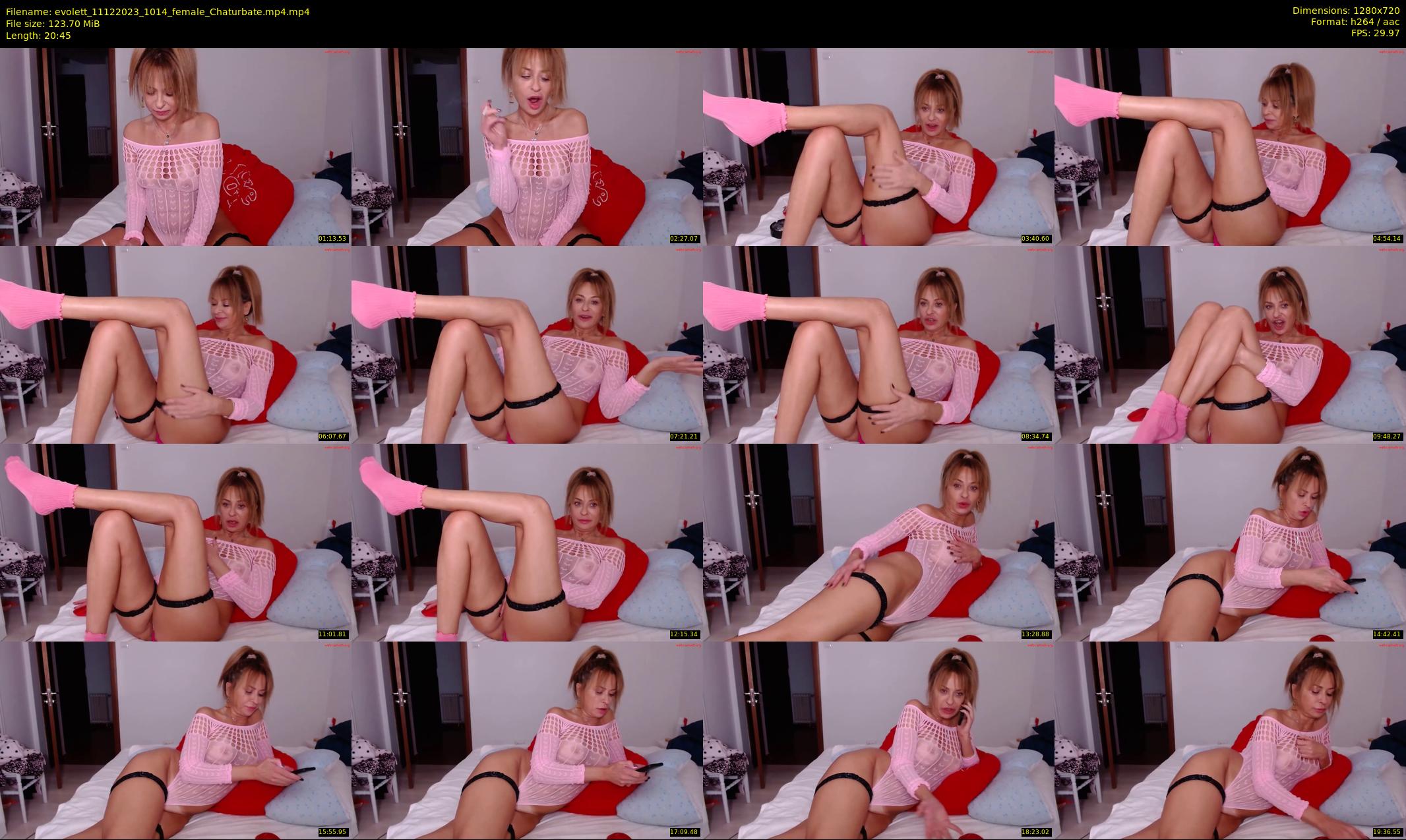 evolett — 21 minute Chaturbate female cam show recording, 720p, Dec 11, 2023