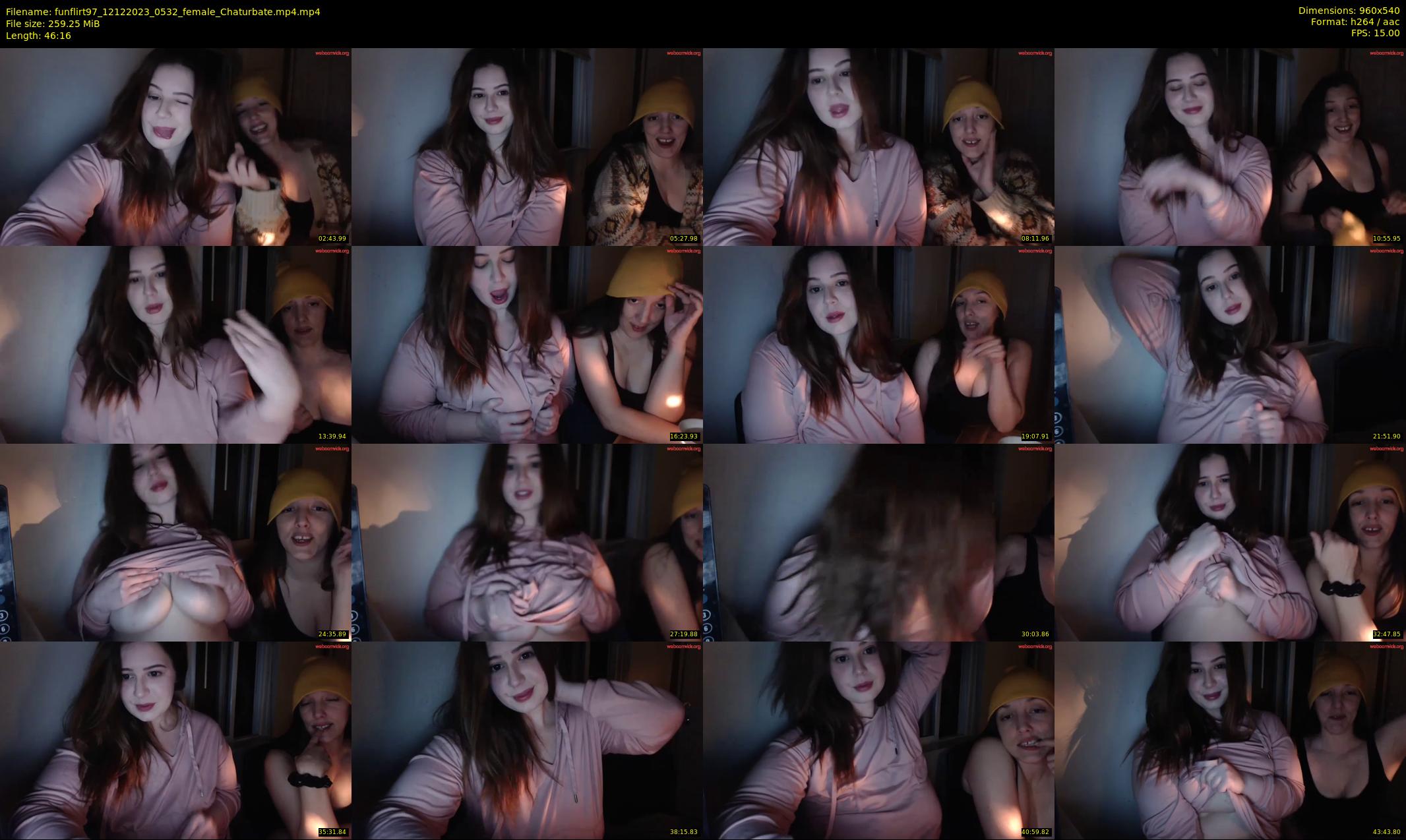 funflirt97 — 47 minute Chaturbate female cam show recording, 480p, Dec 12, 2023