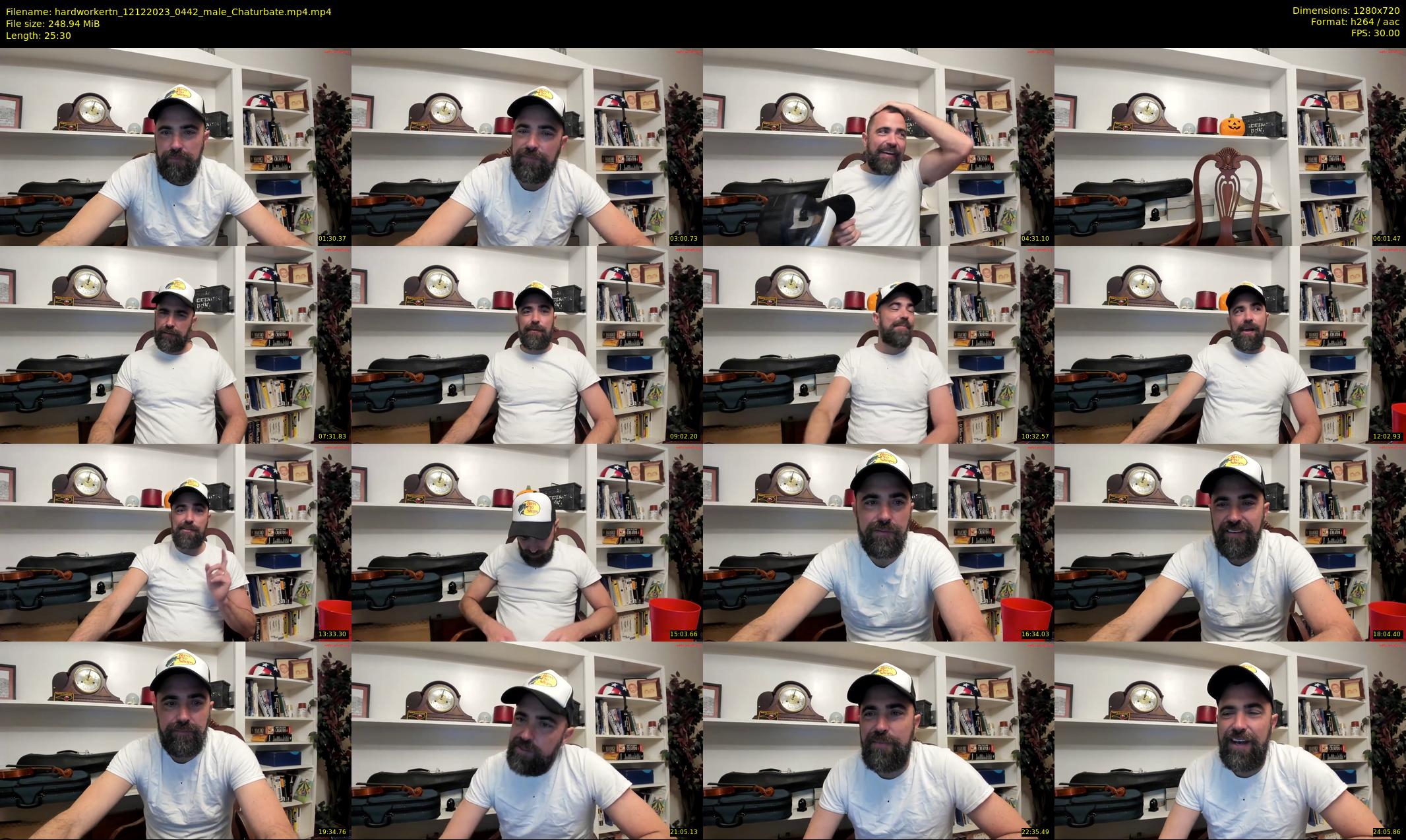 hardworkertn — 26 minute Chaturbate male cam show recording, 720p, Dec 12, 2023