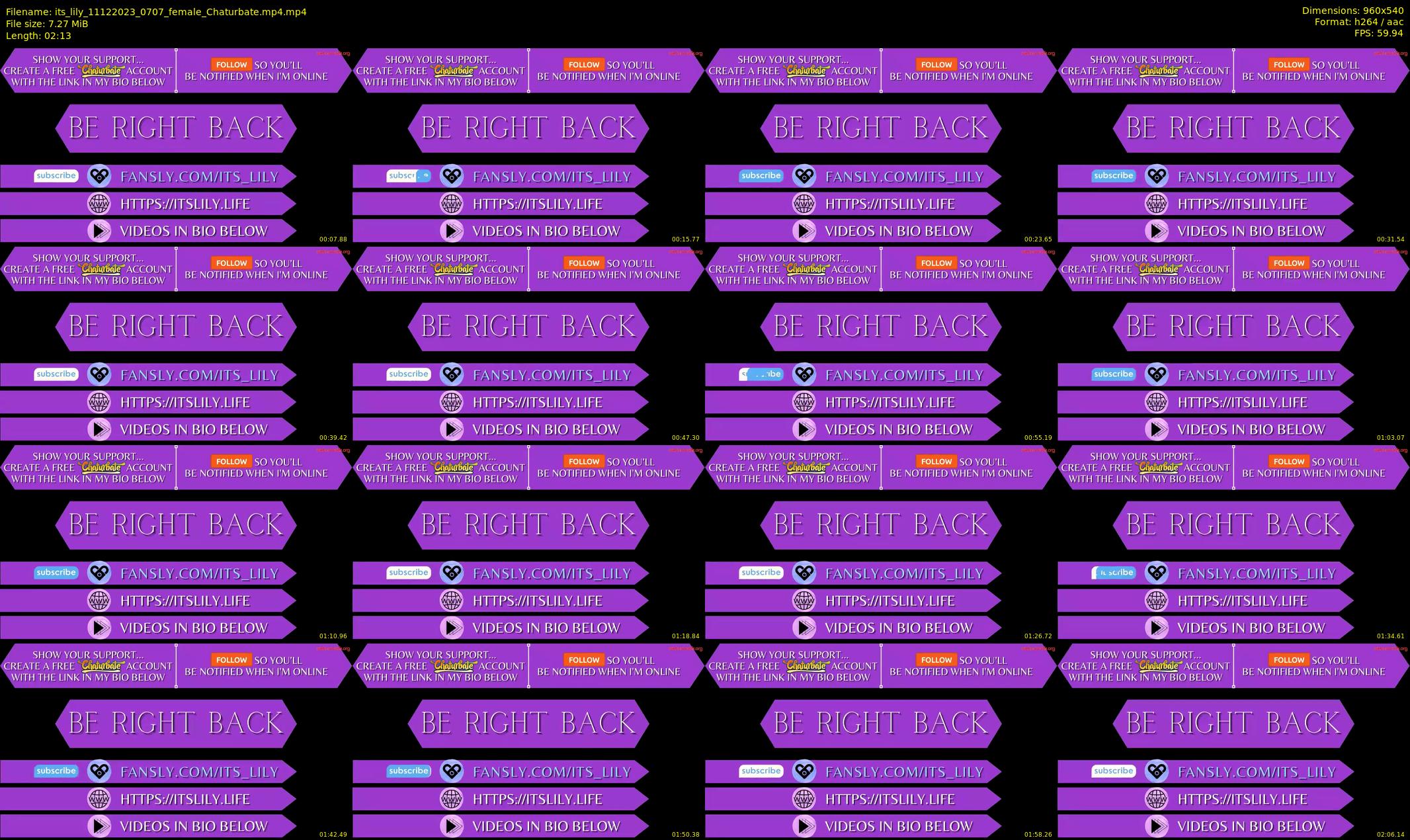 its_lily — 3 minute Chaturbate female cam show recording, 480p, Dec 11, 2023