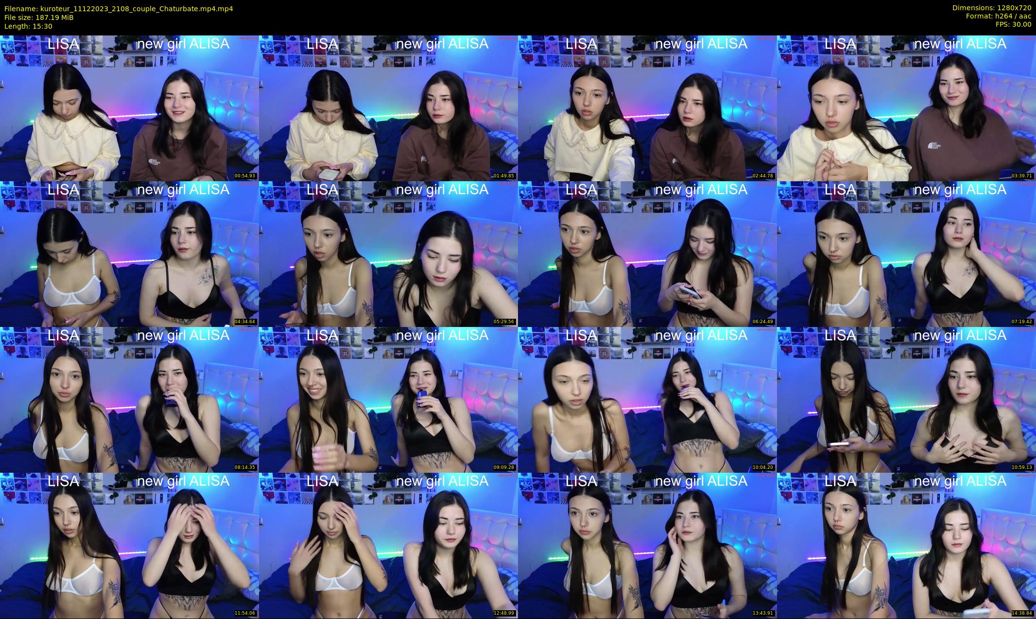 kuroteur — 16 minute Chaturbate couple cam show recording, 720p, Dec 11, 2023