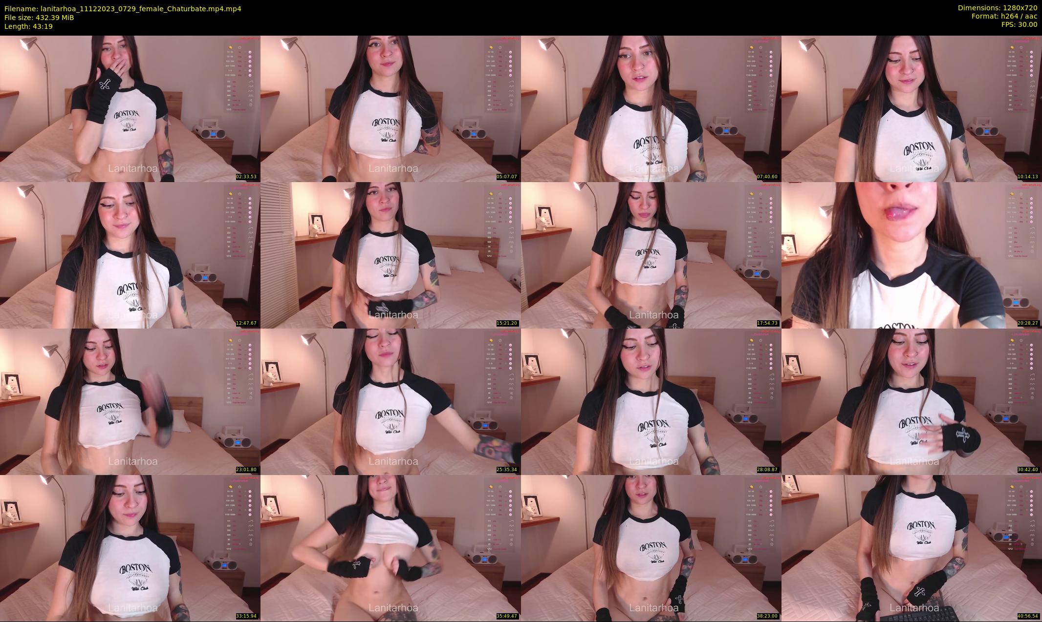 lanitarhoa — 44 minute Chaturbate female cam show recording, 720p, Dec 11, 2023