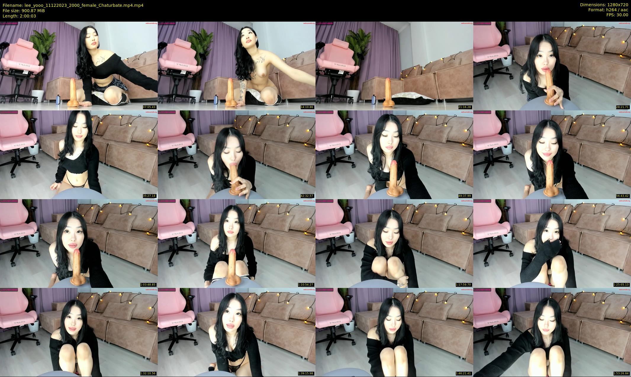 lee_yooo — 121 minute Chaturbate female cam show recording, 720p, Dec 11, 2023
