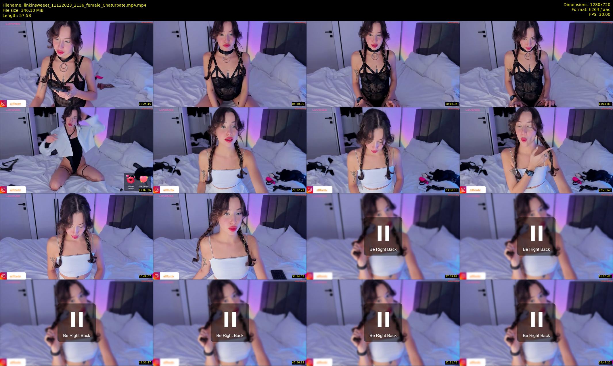linkinsweeet — 58 minute Chaturbate couple cam show recording, 720p, Dec 11, 2023