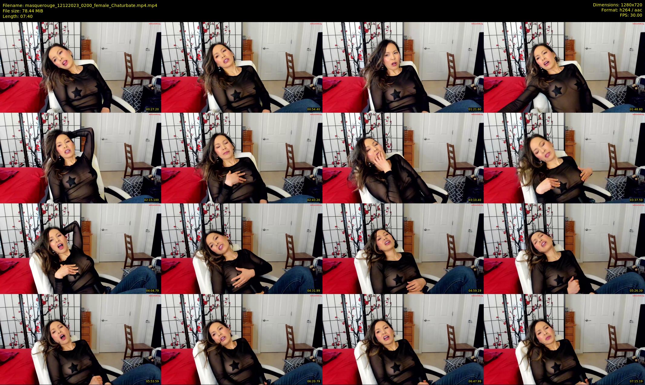 masquerouge — 8 minute Chaturbate female cam show recording, 720p, Dec 12, 2023