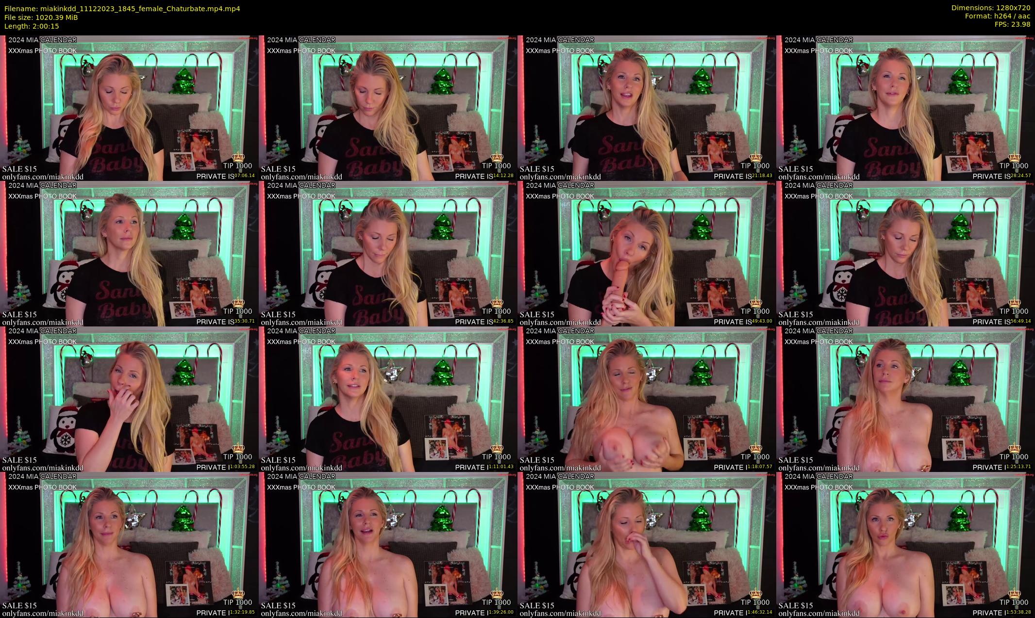 miakinkdd — 121 minute Chaturbate female cam show recording, 720p, Dec 11, 2023