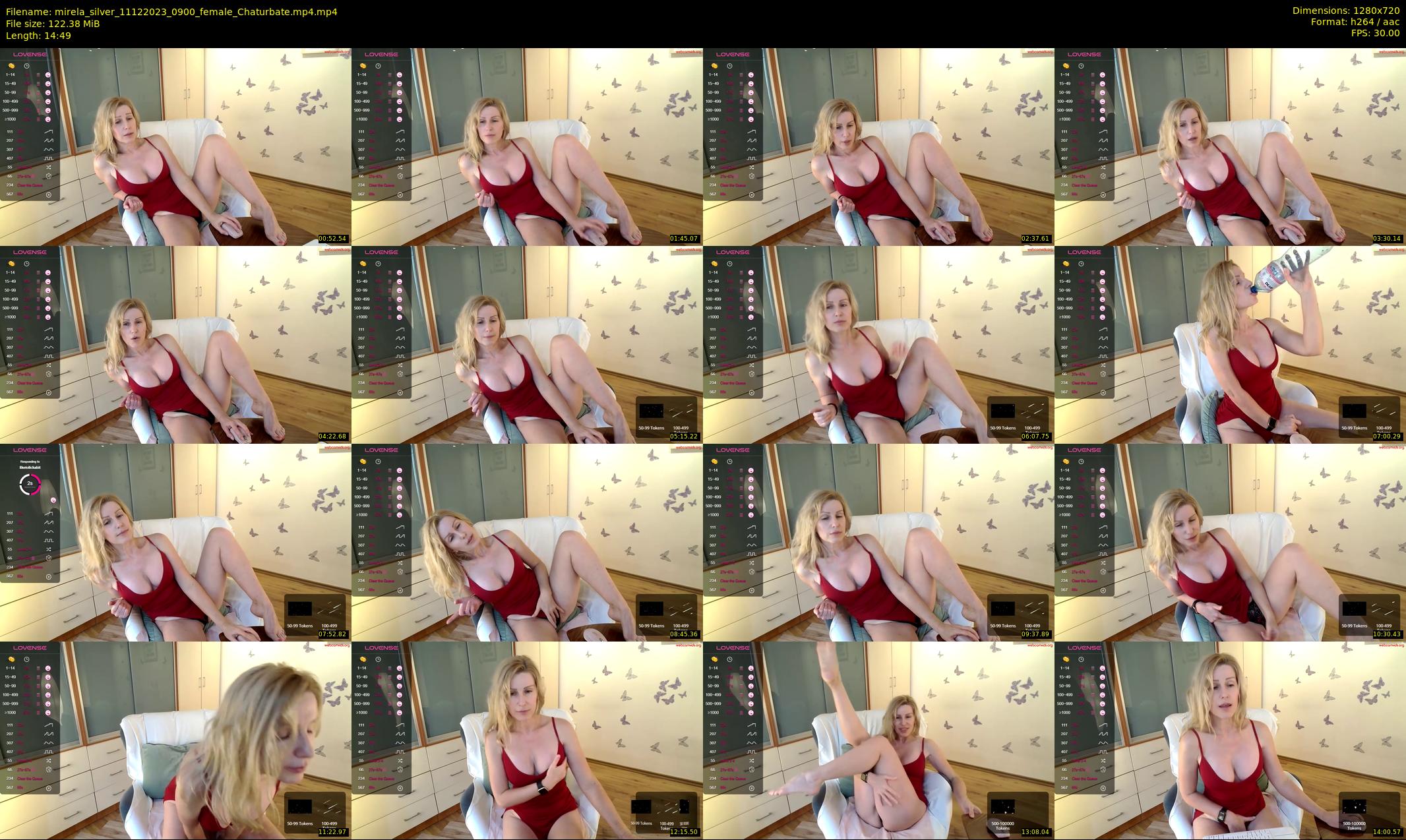 mirela_silver — 15 minute Chaturbate female cam show recording, 720p, Dec 11, 2023