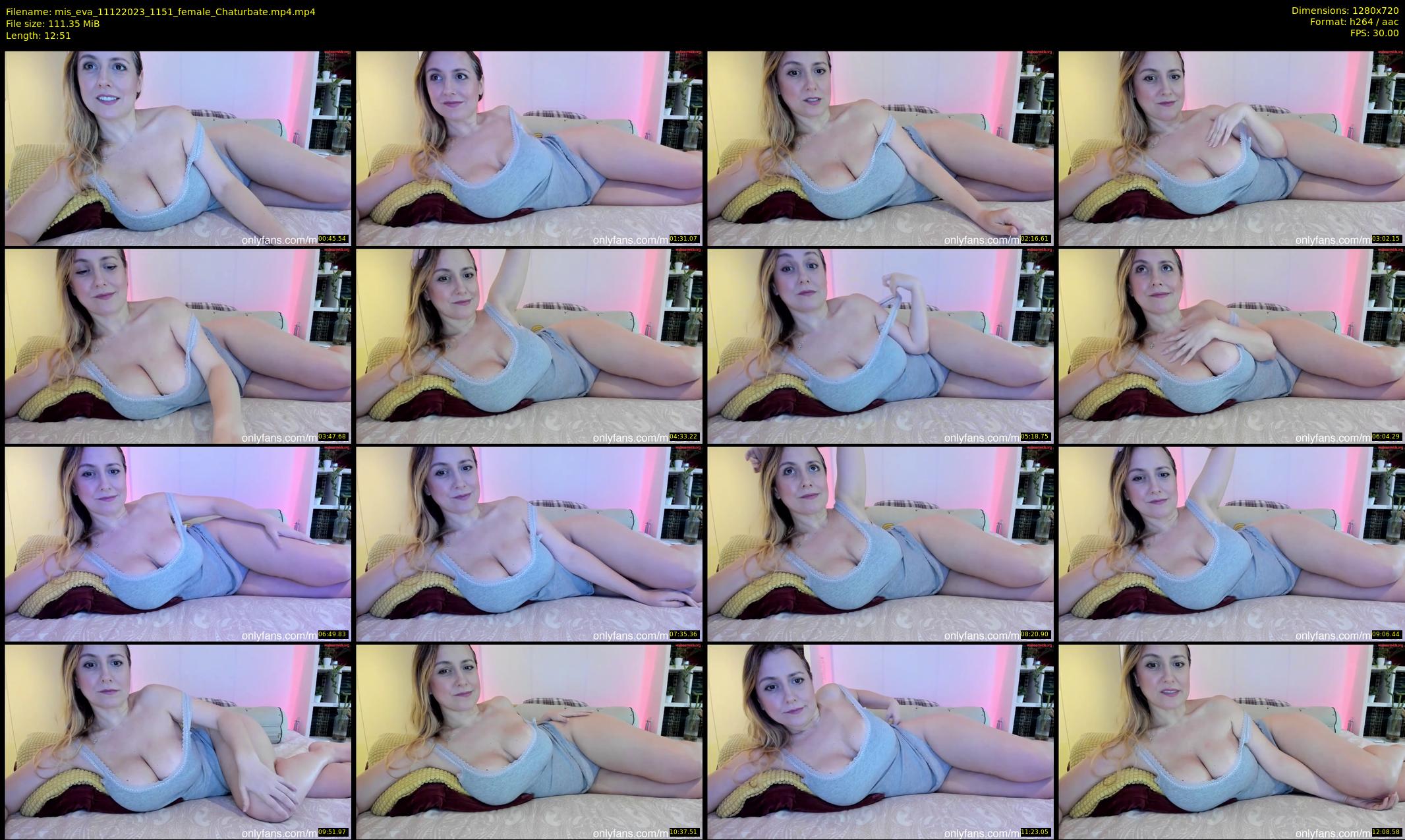 mis_eva — 13 minute Chaturbate female cam show recording, 720p, Dec 11, 2023