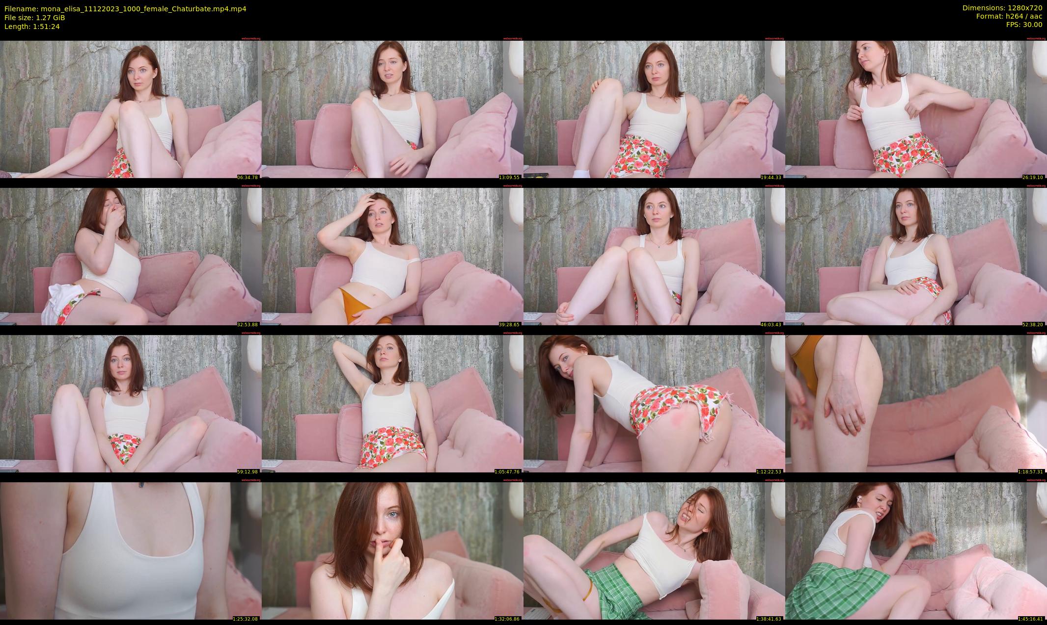 mona_elisa — 112 minute Chaturbate female cam show recording, 720p, Dec 11, 2023