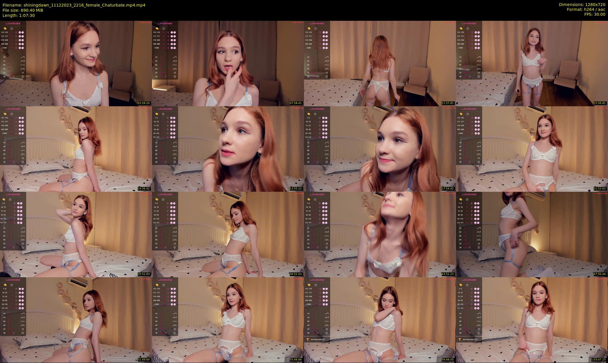 shiningdawn — 68 minute Chaturbate female cam show recording, 720p, Dec 11, 2023