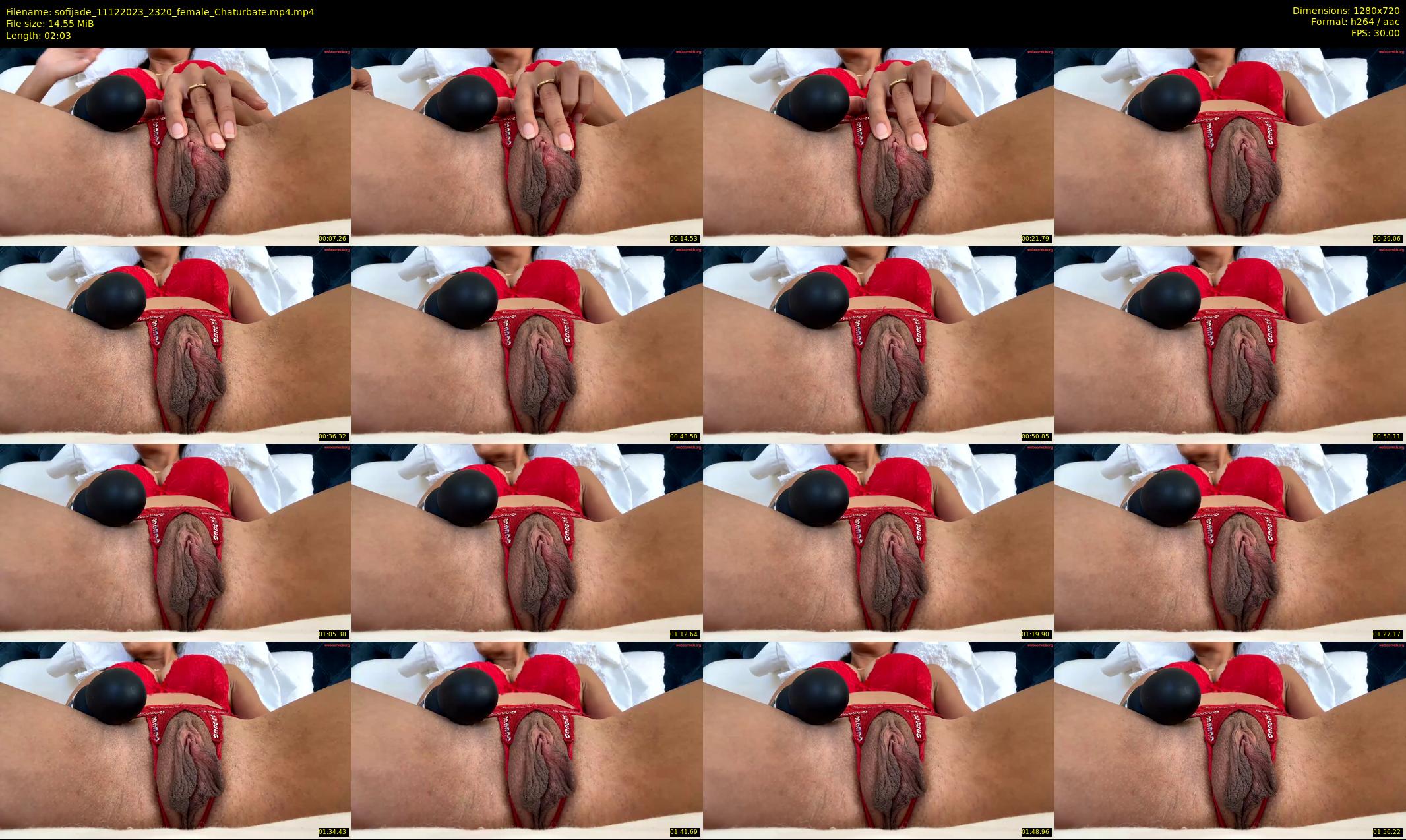 sofijade — 3 minute Chaturbate female cam show recording, 720p, Dec 11, 2023