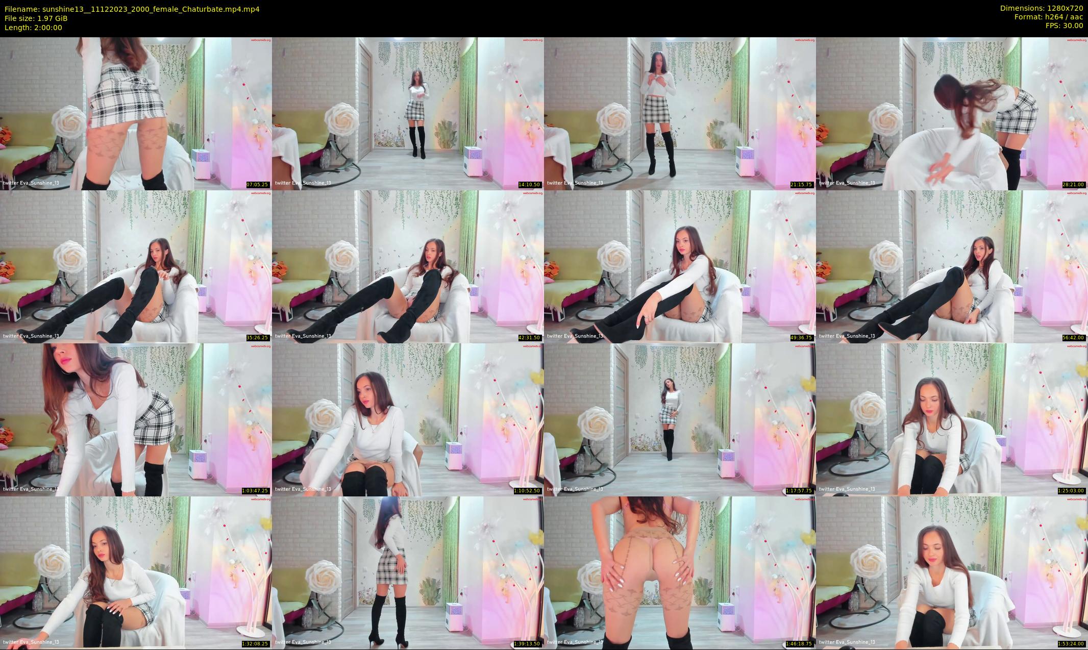 sunshine13_ — 120 minute Chaturbate female cam show recording, 720p, Dec 11, 2023