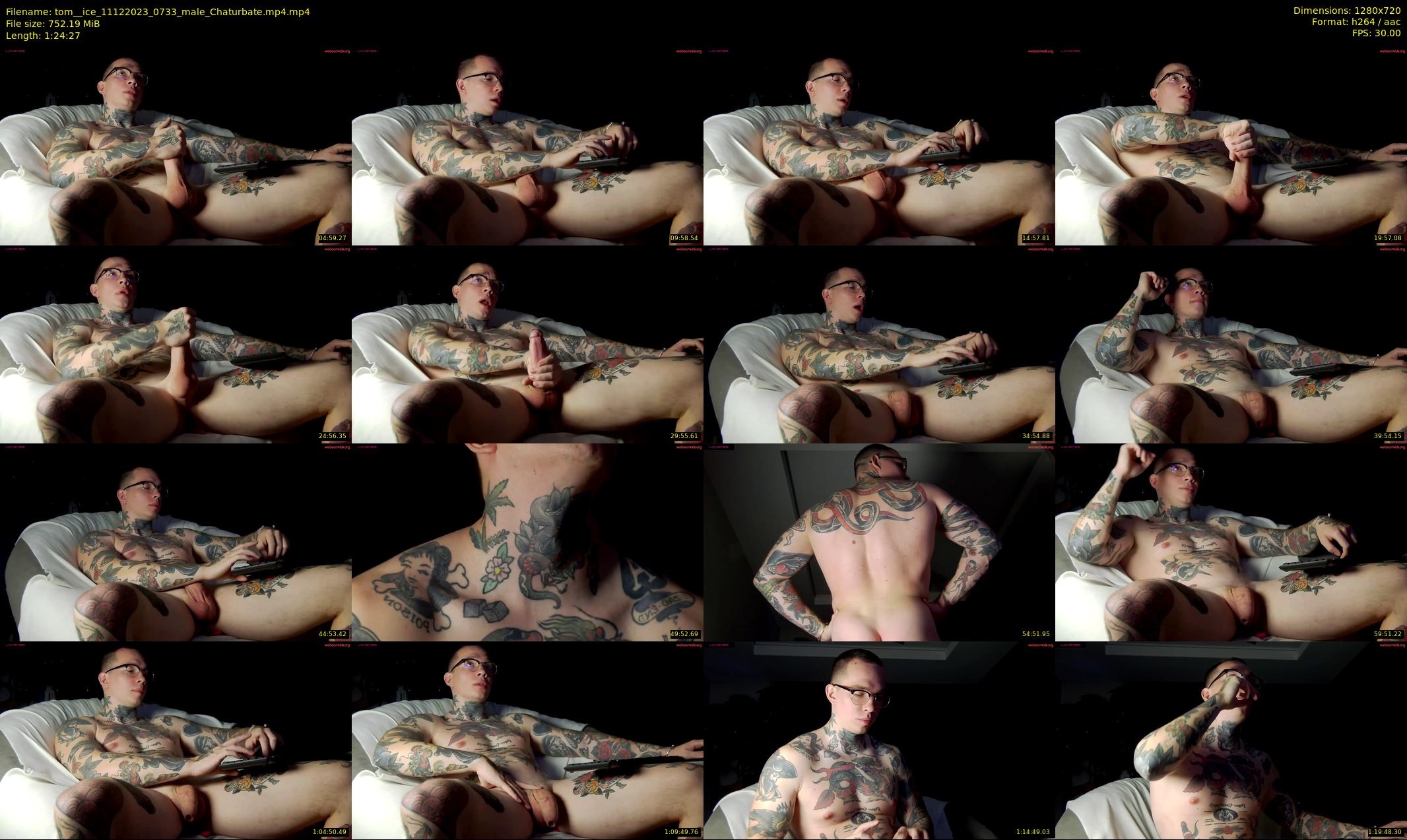tom__ice — 85 minute Chaturbate male cam show recording, 720p, Dec 11, 2023