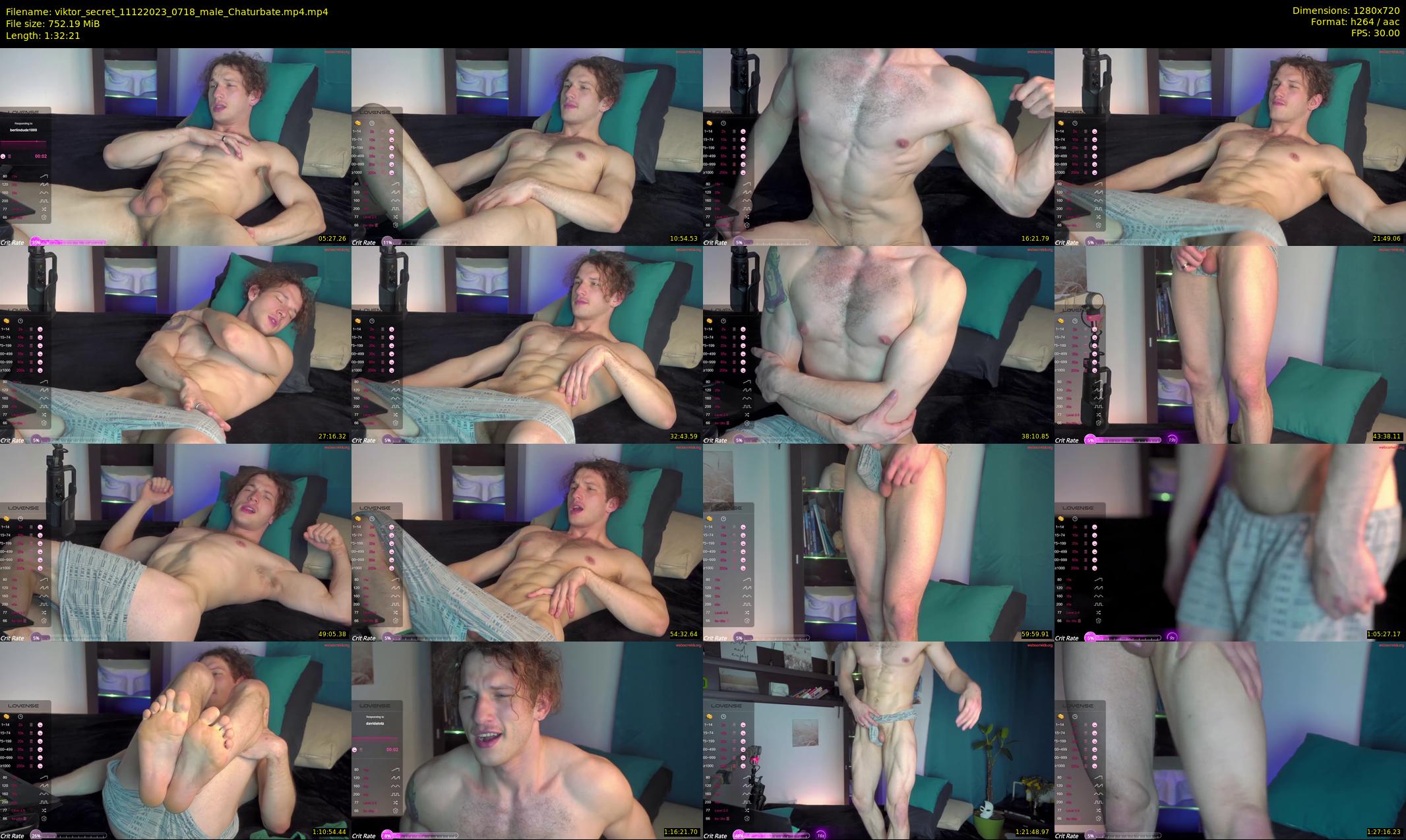viktor_secret — 93 minute Chaturbate male cam show recording, 720p, Dec 11, 2023