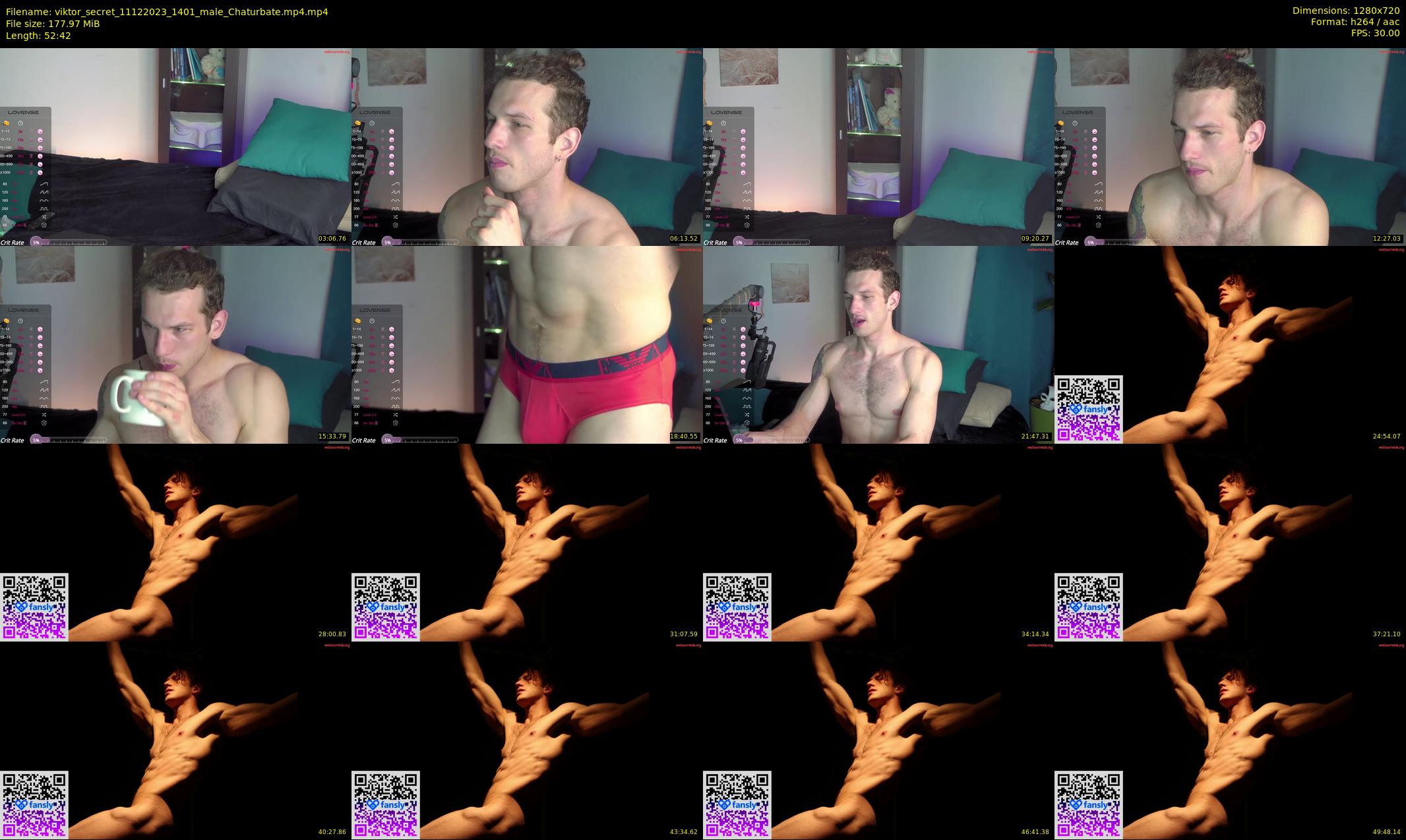 viktor_secret — 53 minute Chaturbate male cam show recording, 720p, Dec 11, 2023