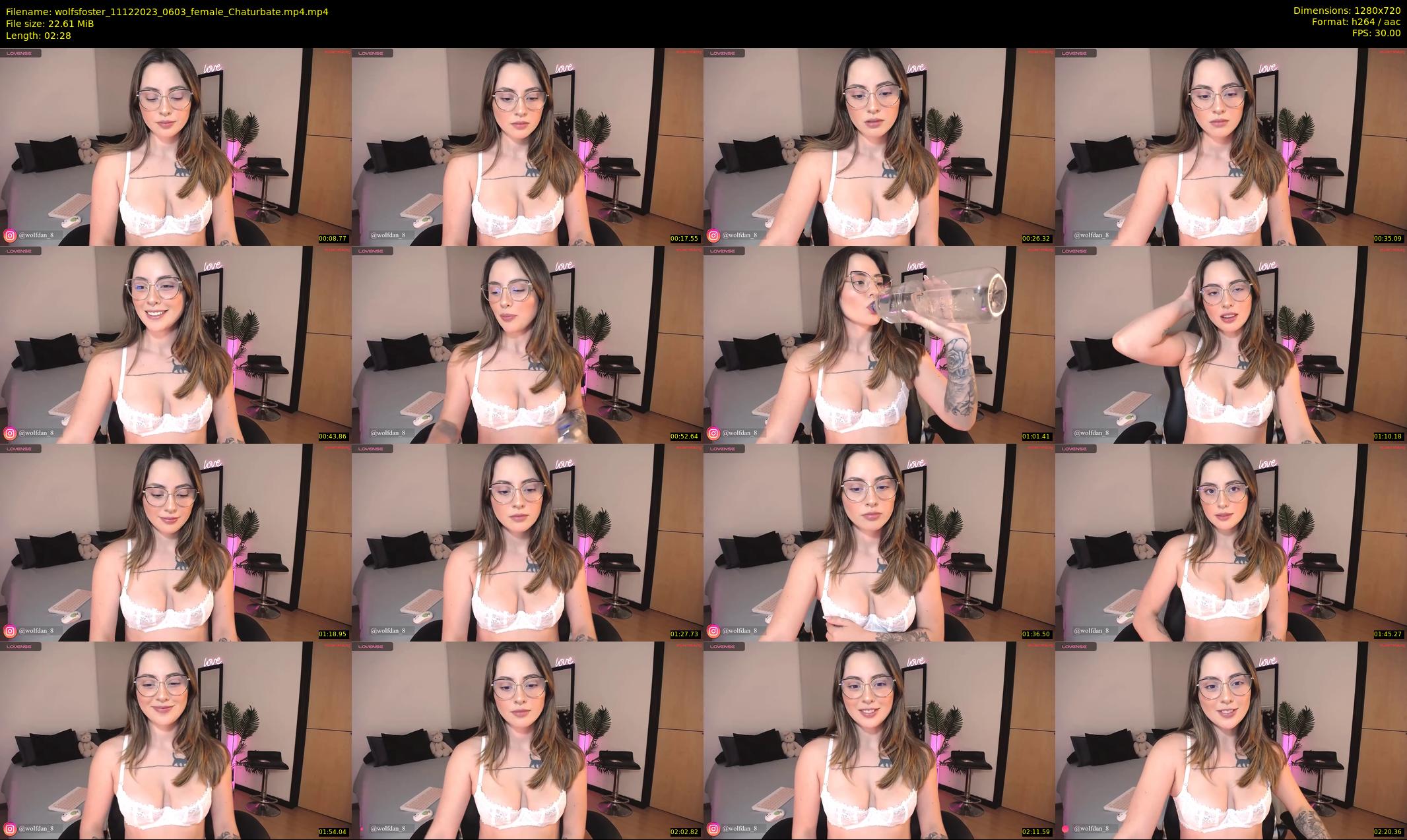 wolfsfoster — 3 minute Chaturbate couple cam show recording, 720p, Dec 11, 2023
