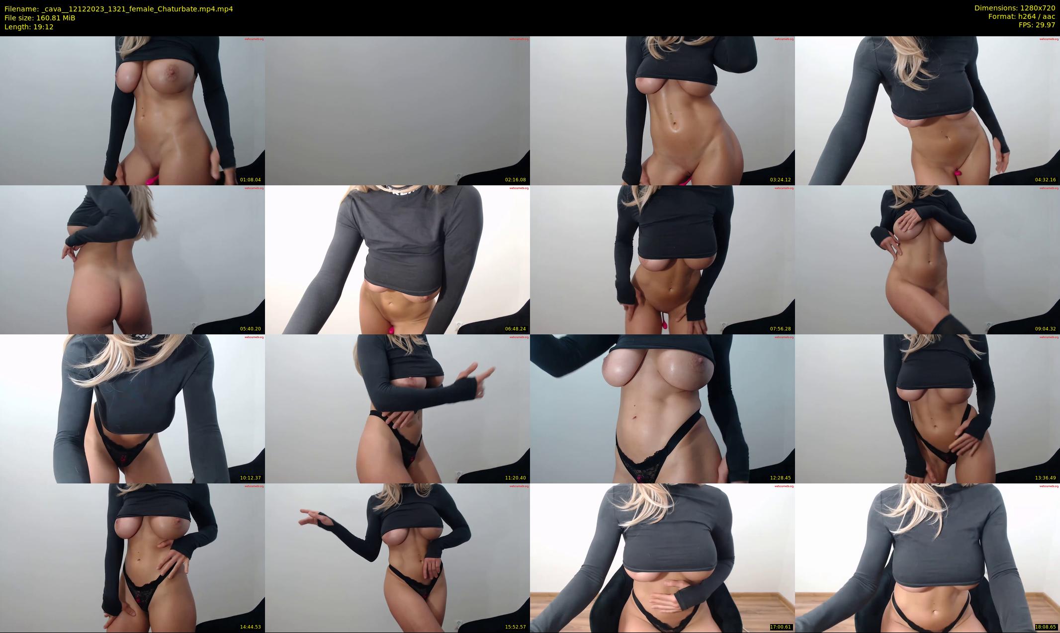 _cava_ — 20 minute Chaturbate female cam show recording, 720p, Dec 12, 2023