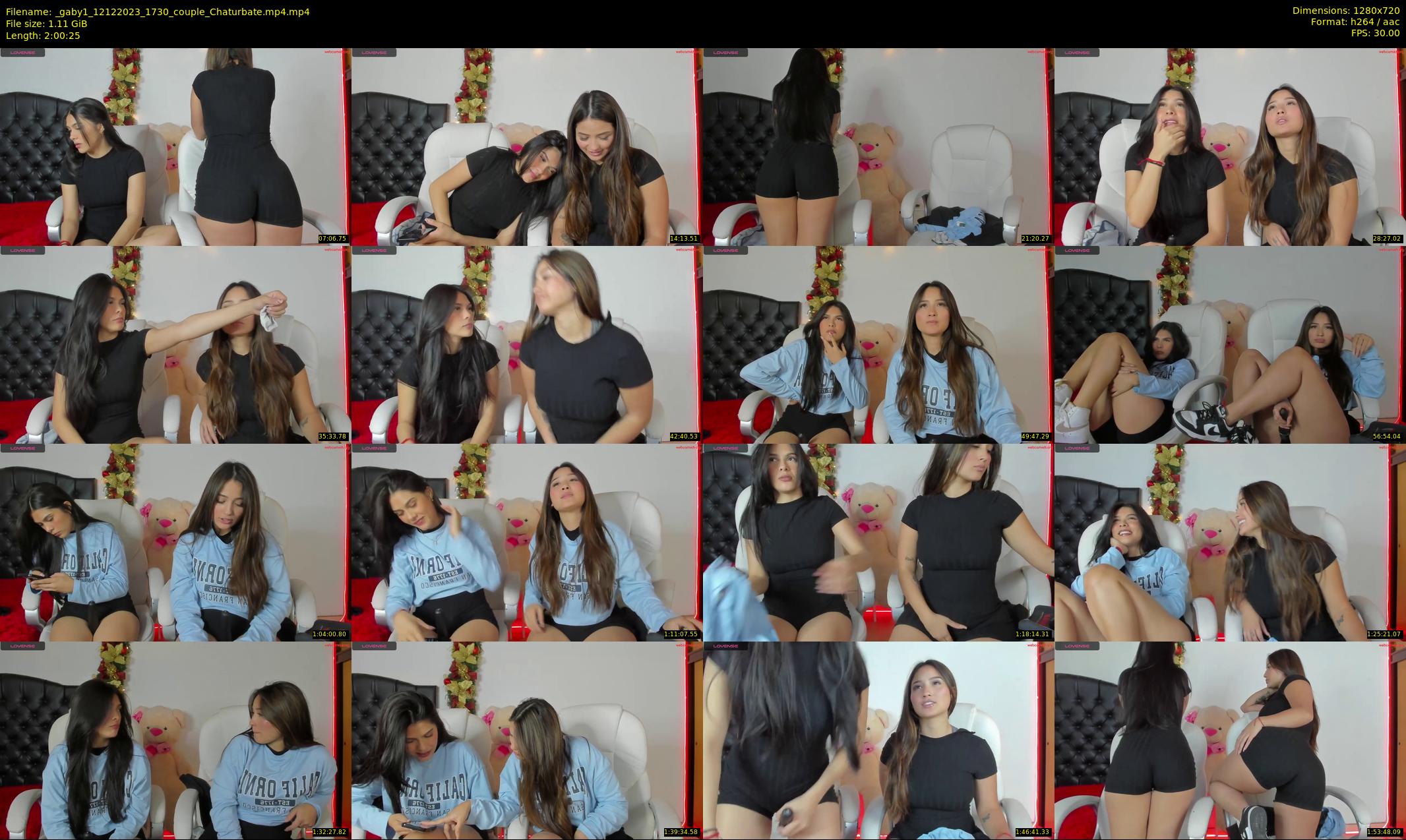 _gaby1 — 121 minute Chaturbate female cam show recording, 720p, Dec 12, 2023