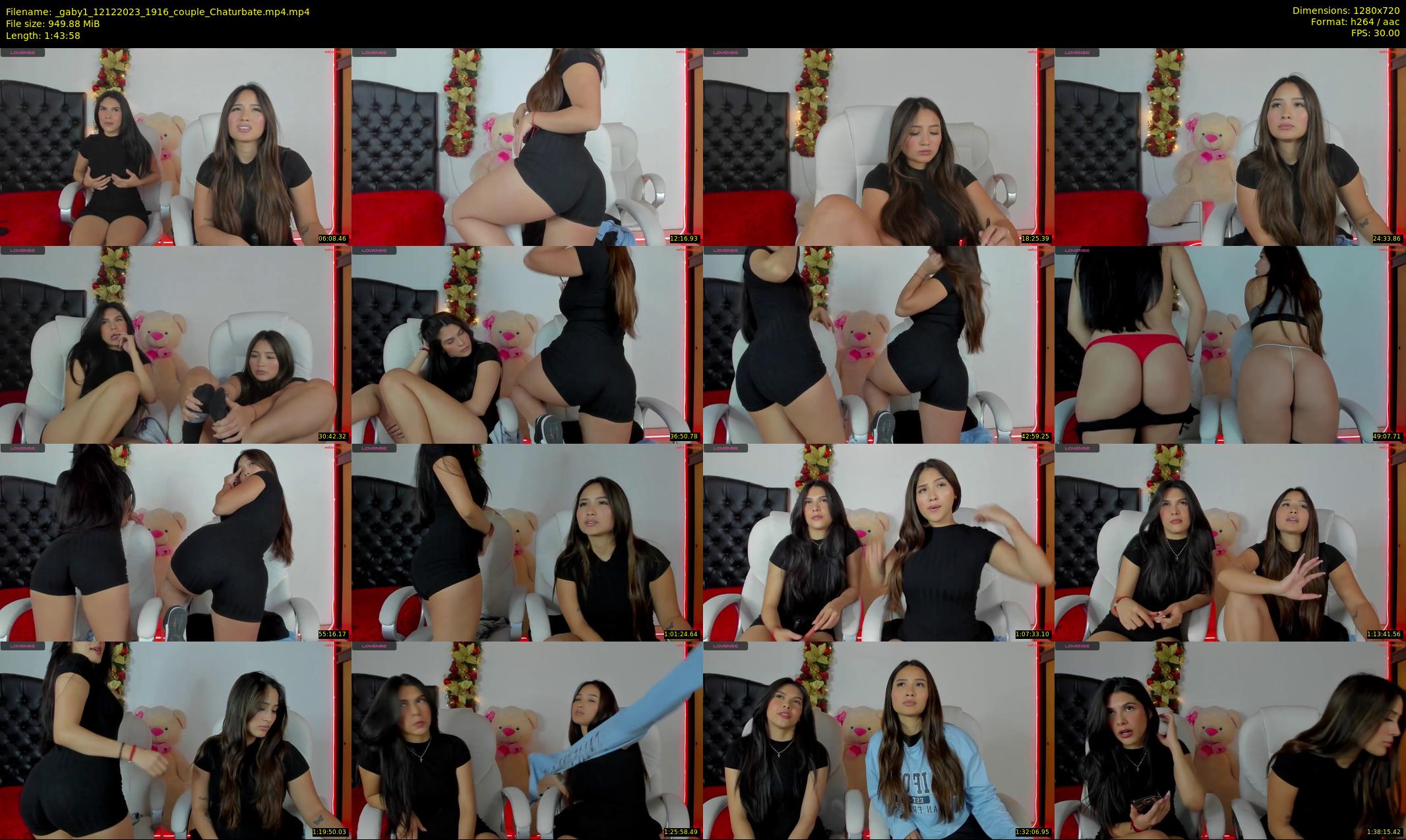 _gaby1 — 104 minute Chaturbate female cam show recording, 720p, Dec 12, 2023