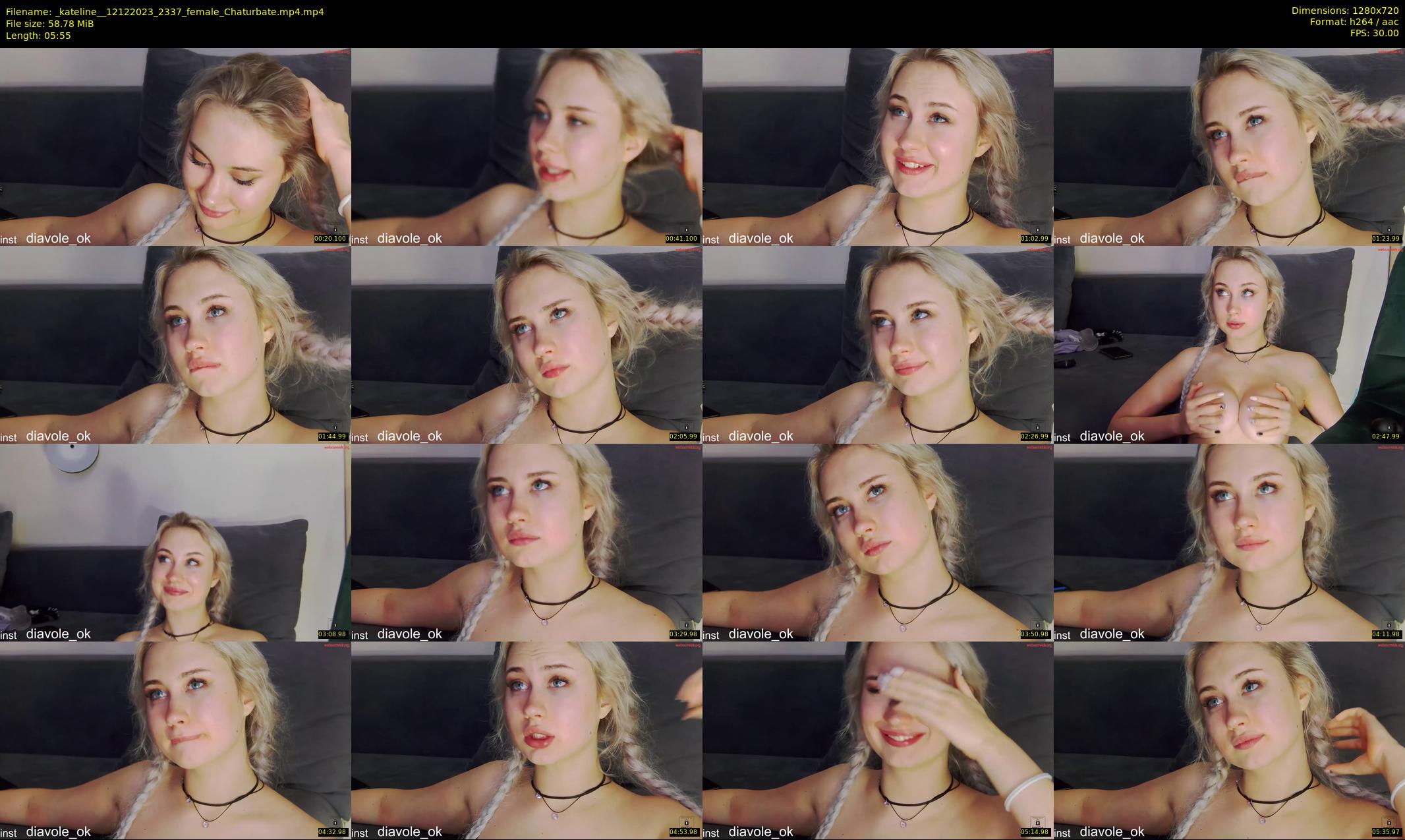 _kateline_ — 6 minute Chaturbate female cam show recording, 720p, Dec 12, 2023