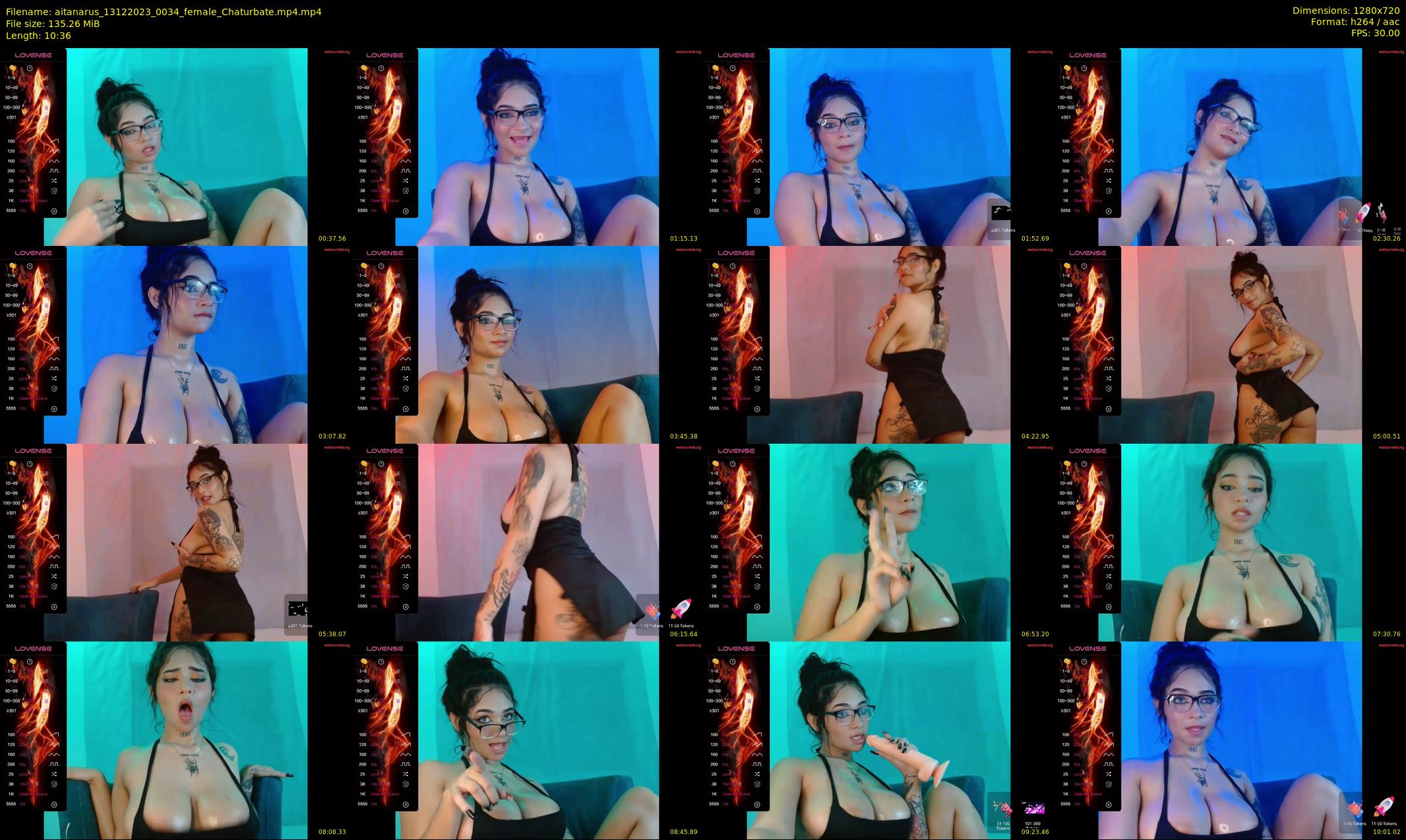 aitanarus — 11 minute Chaturbate female cam show recording, 720p, Dec 13, 2023