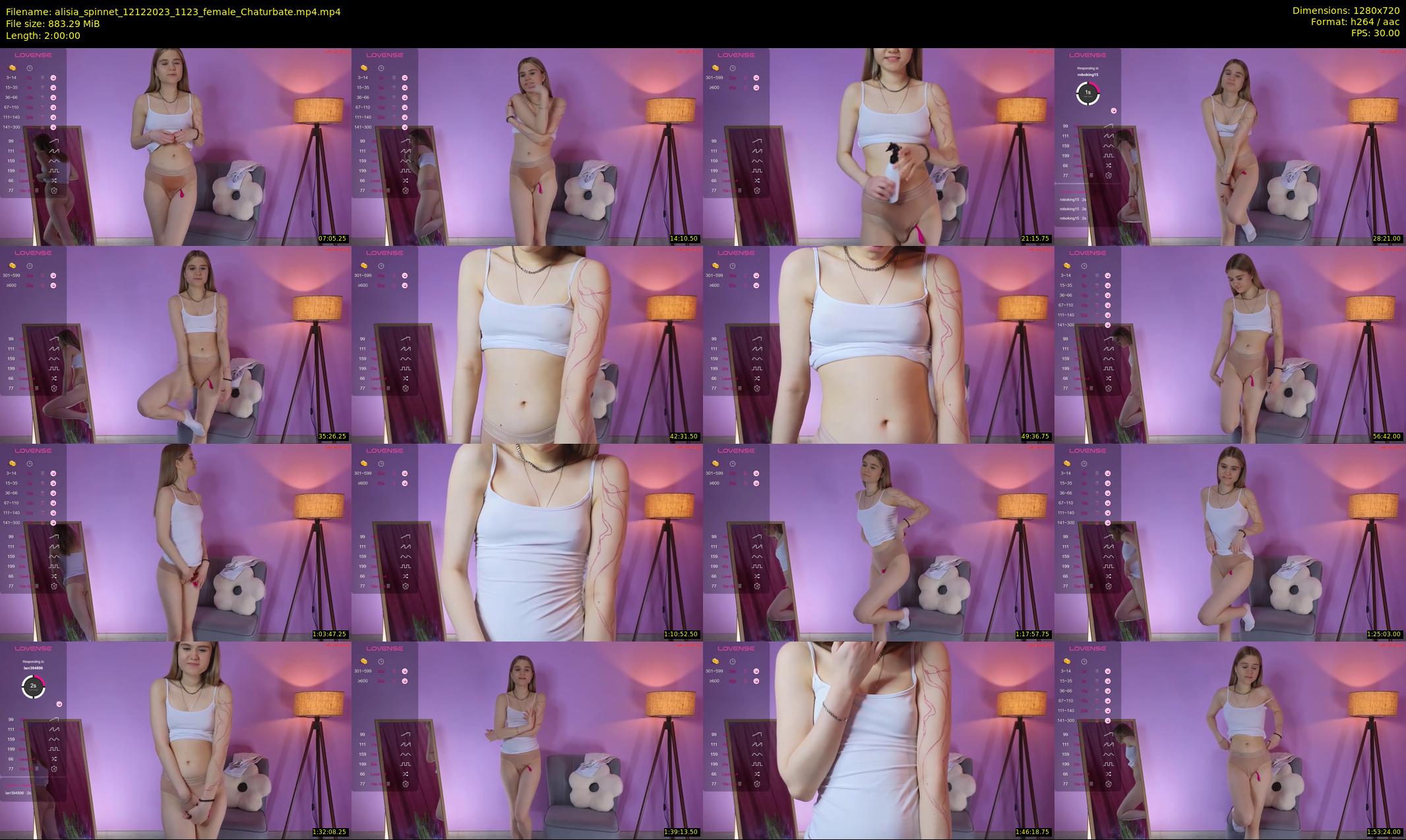 alisia_spinnet — 120 minute Chaturbate female cam show recording, 720p, Dec 12, 2023