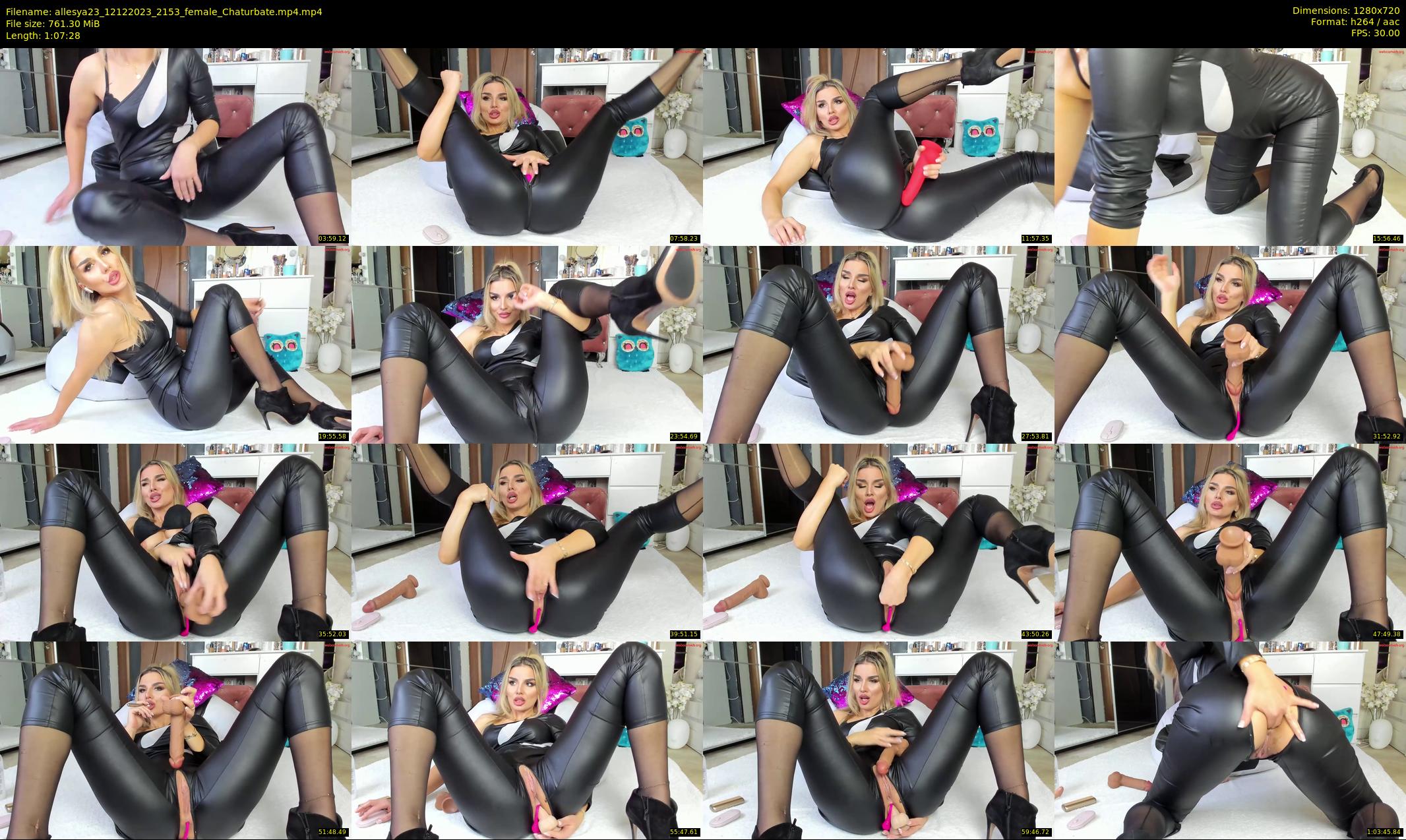 allesya23 — 68 minute Chaturbate female cam show recording, 720p, Dec 12, 2023