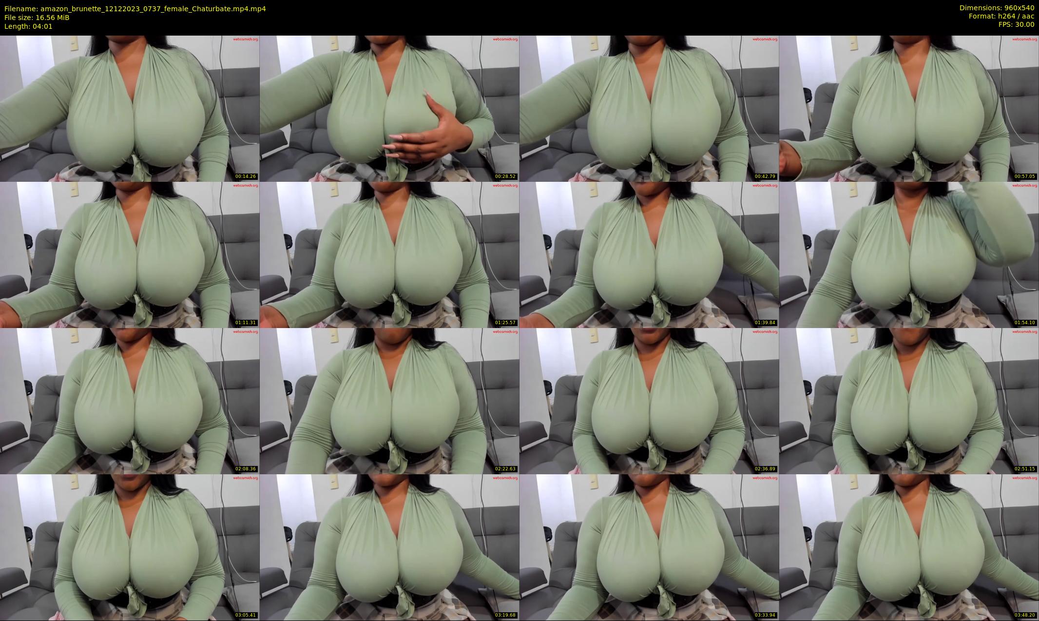 amazon_brunette — 5 minute Chaturbate female cam show recording, 480p, Dec 12, 2023