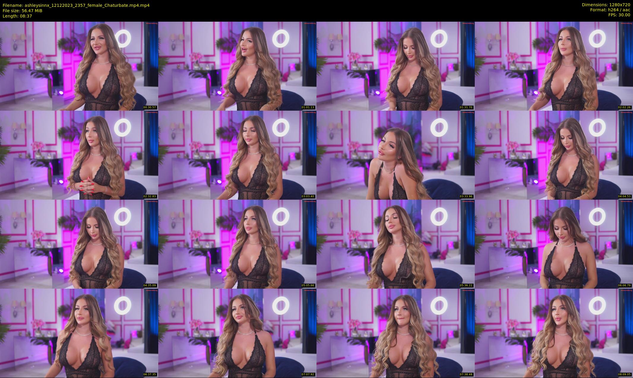 ashleysinnx — 9 minute Chaturbate female cam show recording, 720p, Dec 12, 2023