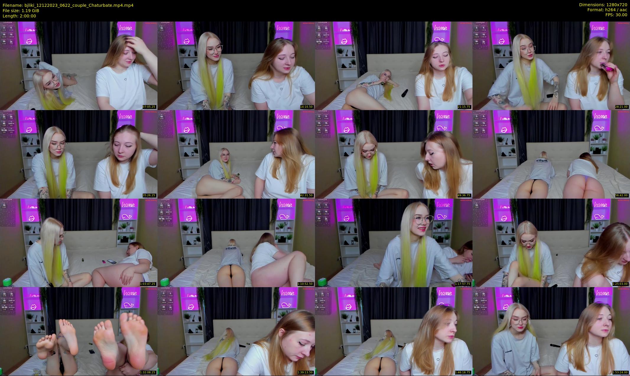 bjliki — 120 minute Chaturbate couple cam show recording, 720p, Dec 12, 2023
