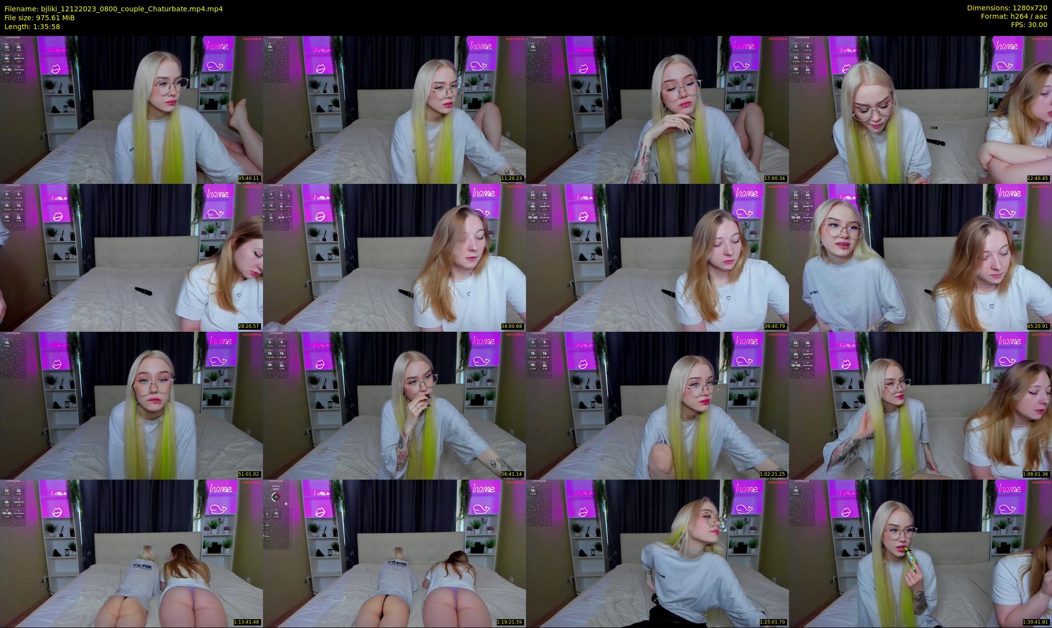 bjliki — 96 minute Chaturbate couple cam show recording, 720p, Dec 12, 2023