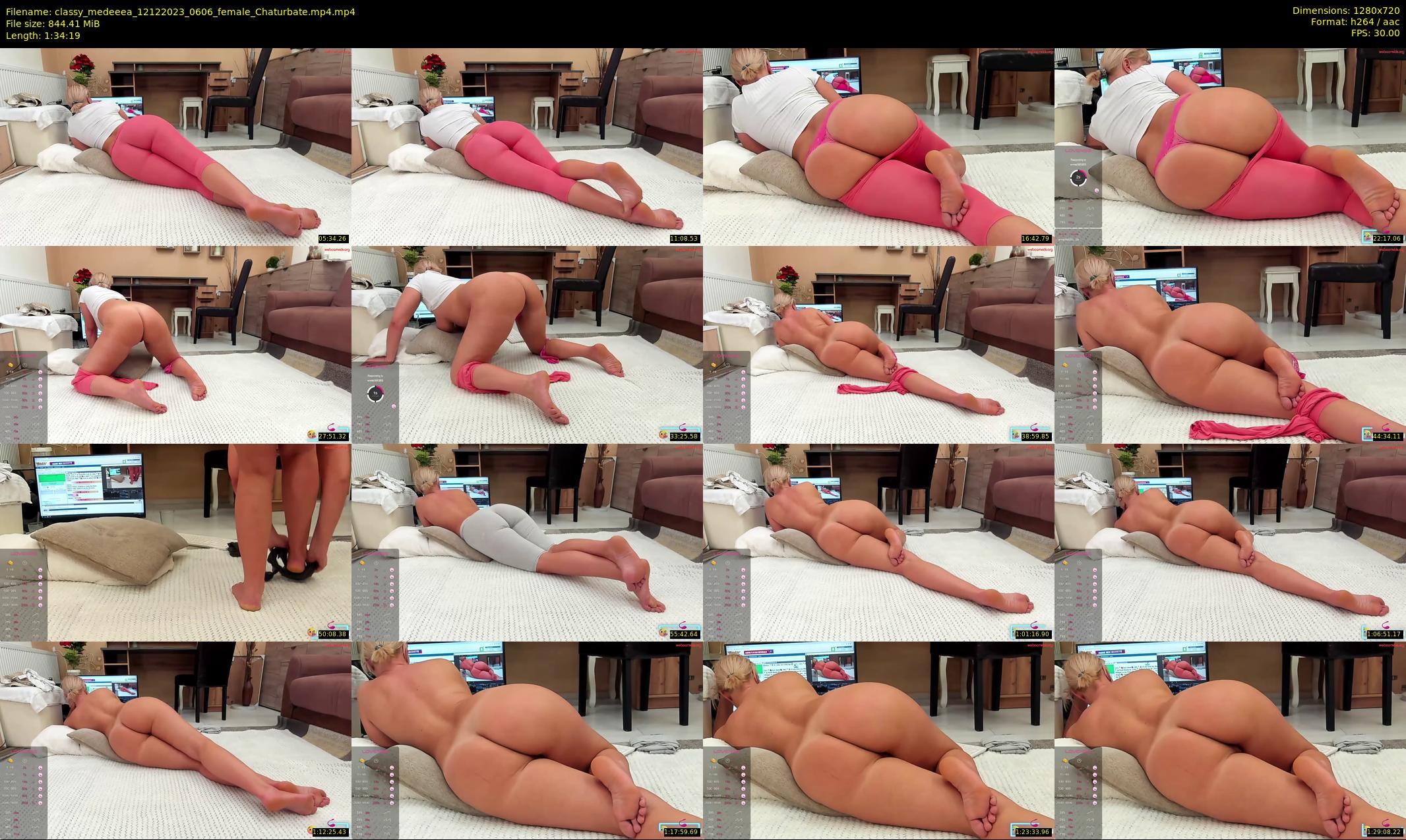 classy_medeeea — 95 minute Chaturbate female cam show recording, 720p, Dec 12, 2023