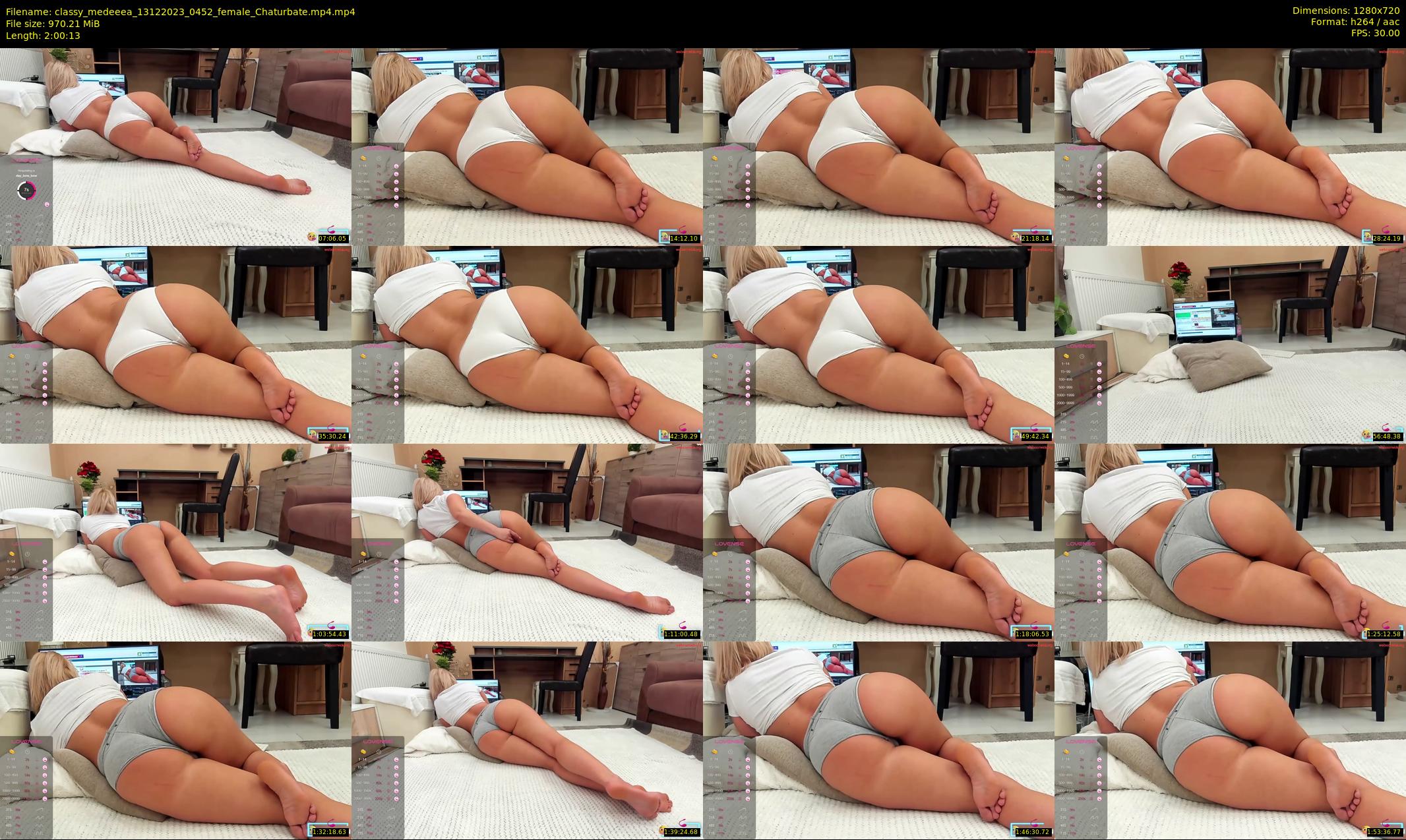 classy_medeeea — 121 minute Chaturbate female cam show recording, 720p, Dec 13, 2023