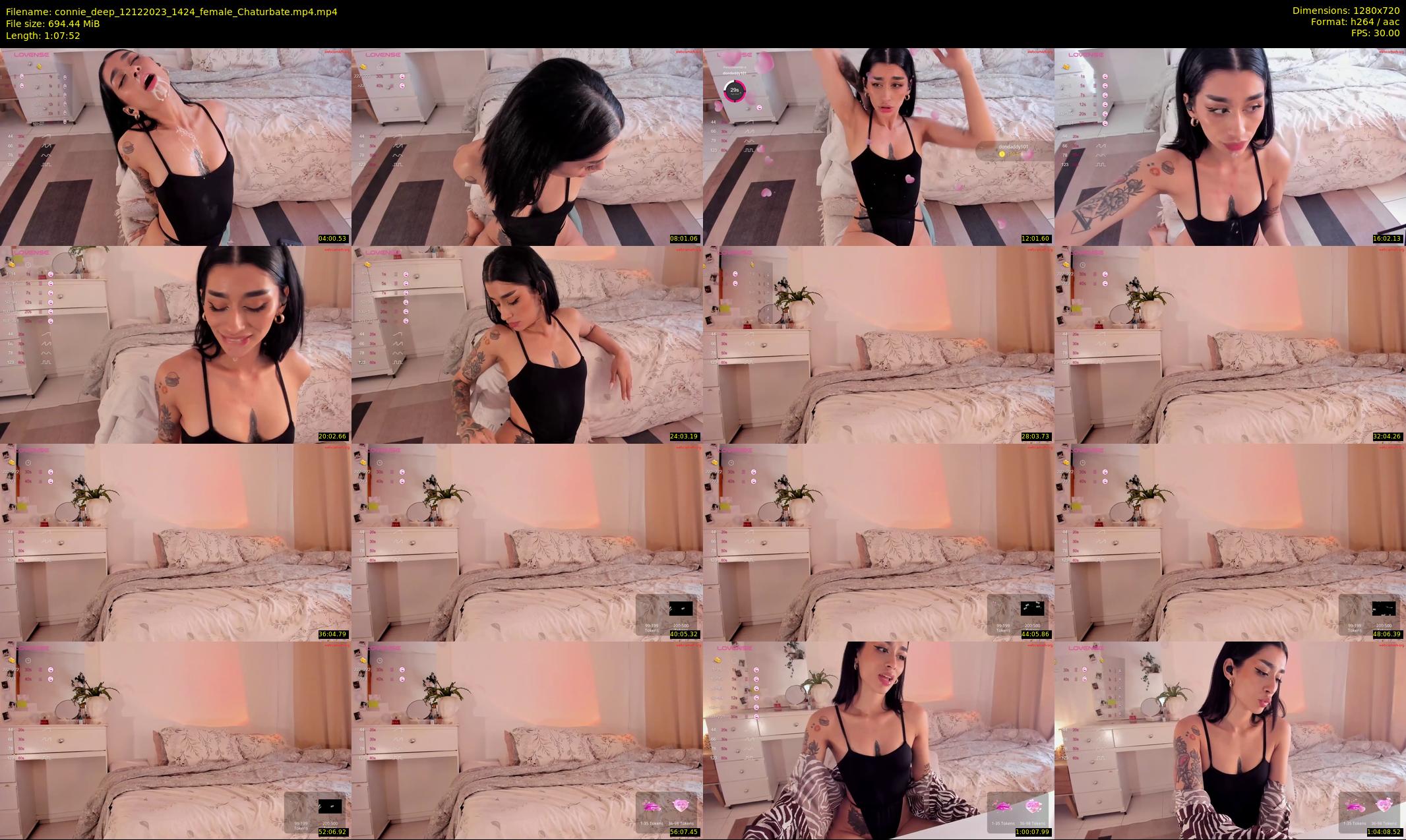 connie_deep — 68 minute Chaturbate female cam show recording, 720p, Dec 12, 2023