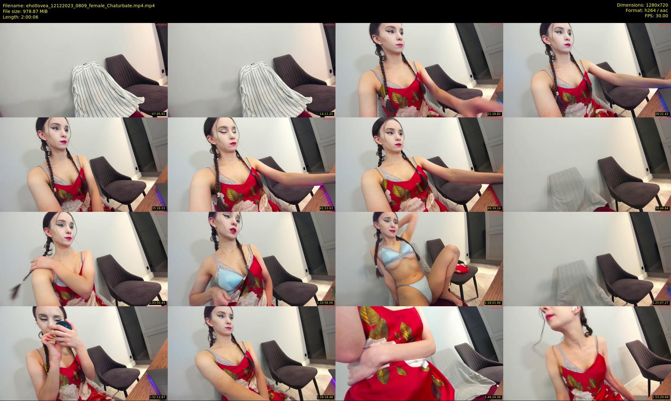 ehotlovea — 121 minute Chaturbate female cam show recording, 720p, Dec 12, 2023