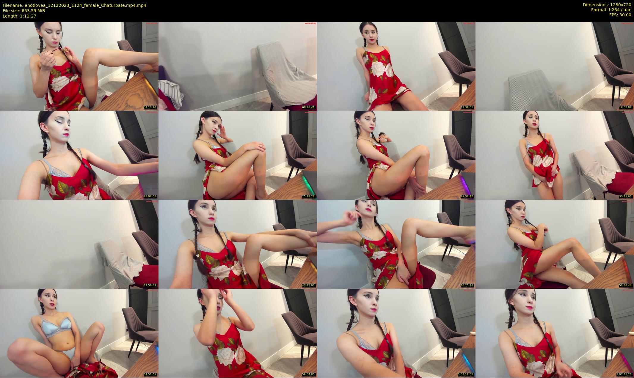ehotlovea — 72 minute Chaturbate female cam show recording, 720p, Dec 12, 2023