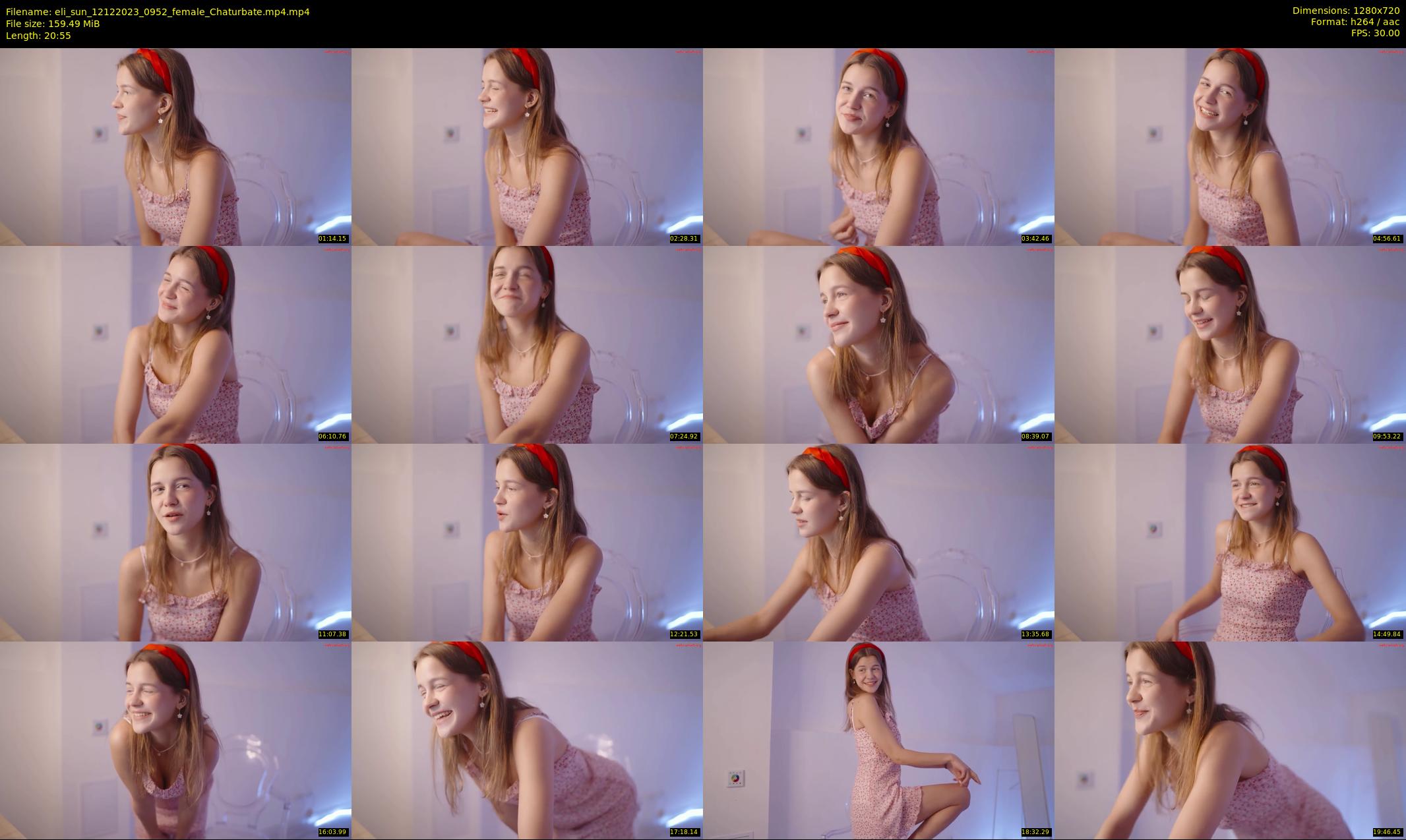 eli_sun — 21 minute Chaturbate female cam show recording, 720p, Dec 12, 2023