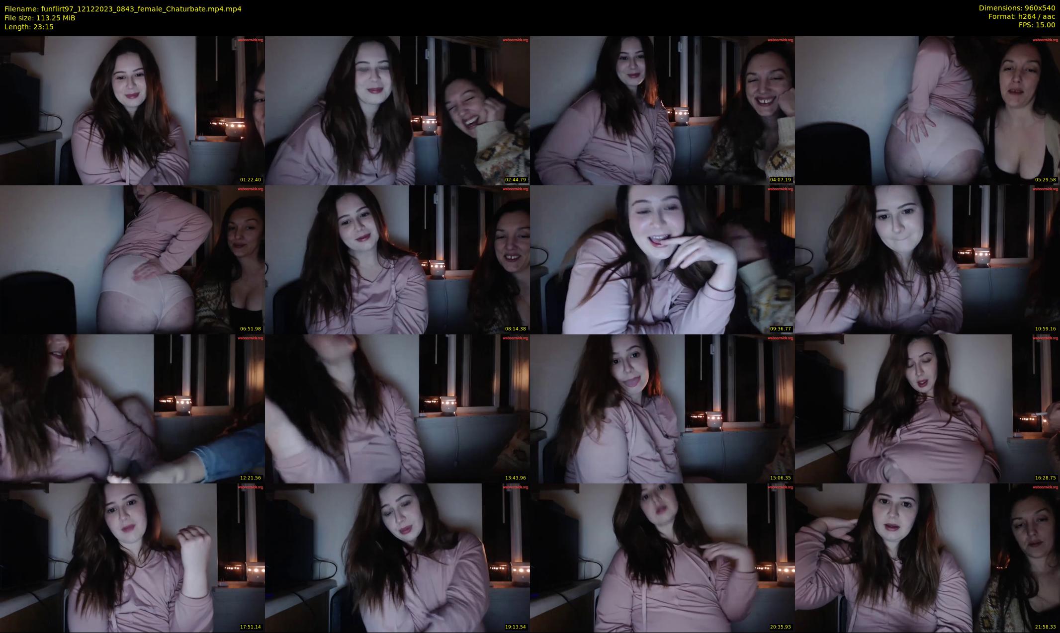 funflirt97 — 24 minute Chaturbate female cam show recording, 480p, Dec 12, 2023
