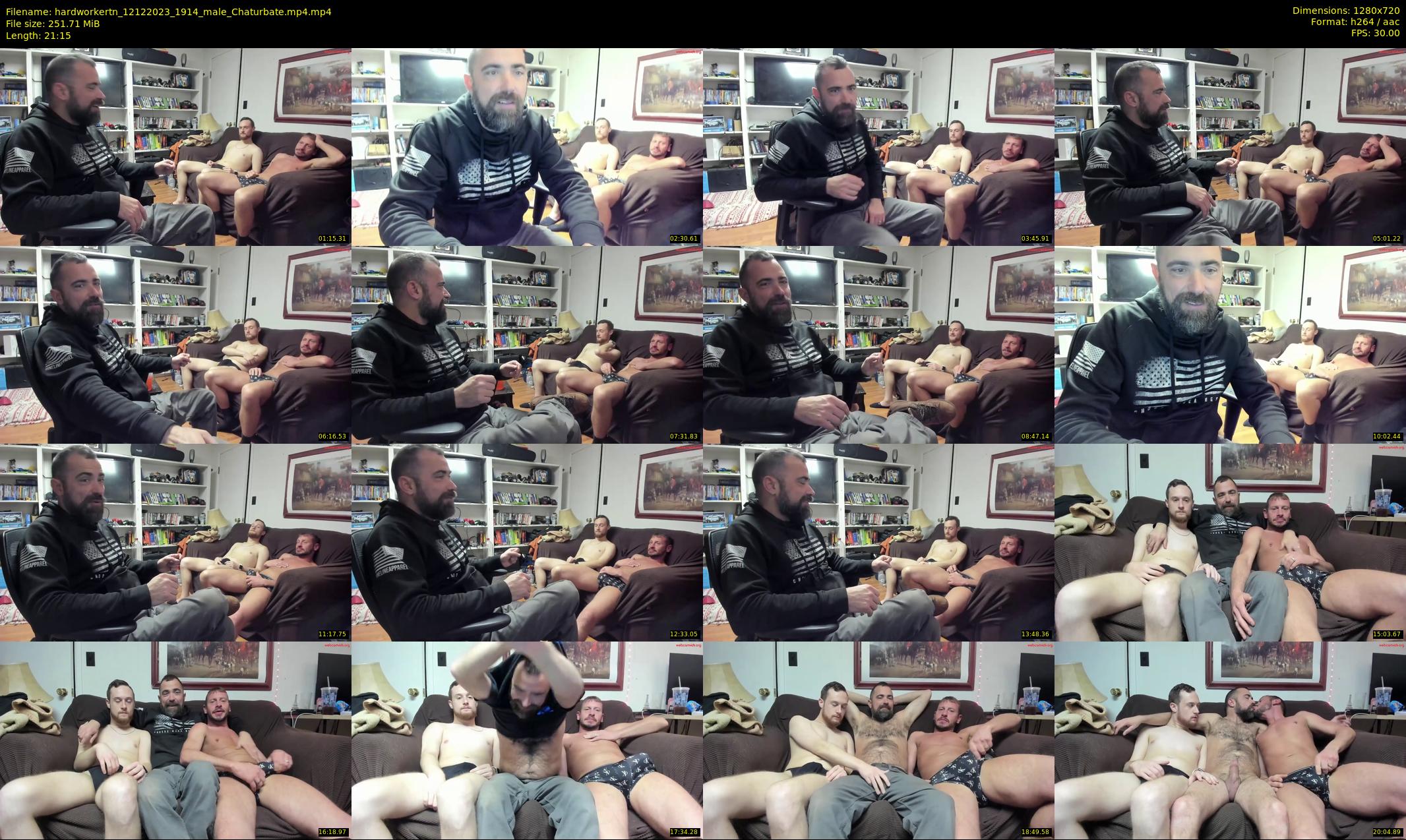 hardworkertn — 22 minute Chaturbate male cam show recording, 720p, Dec 12, 2023