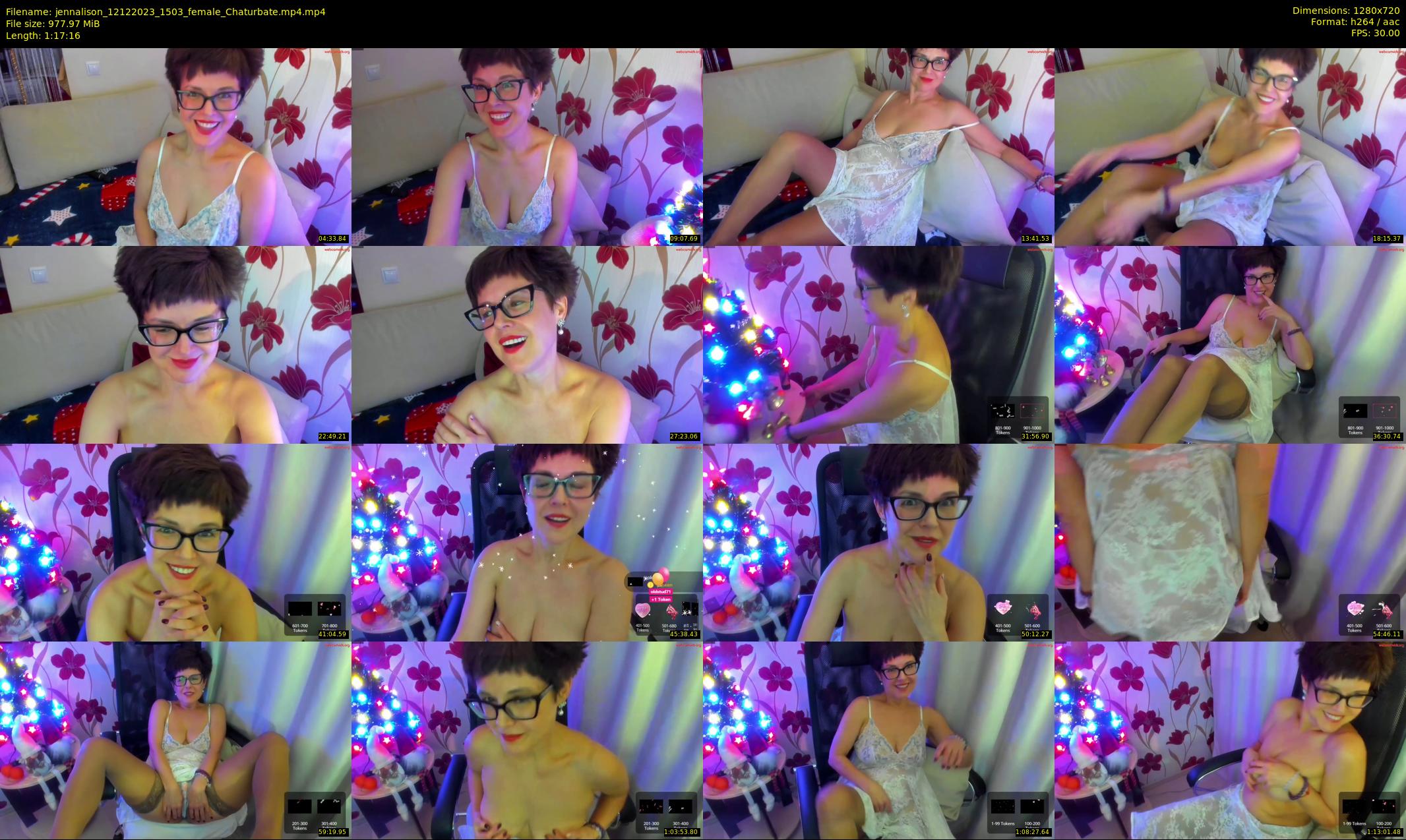 jennalison — 78 minute Chaturbate female cam show recording, 720p, Dec 12, 2023