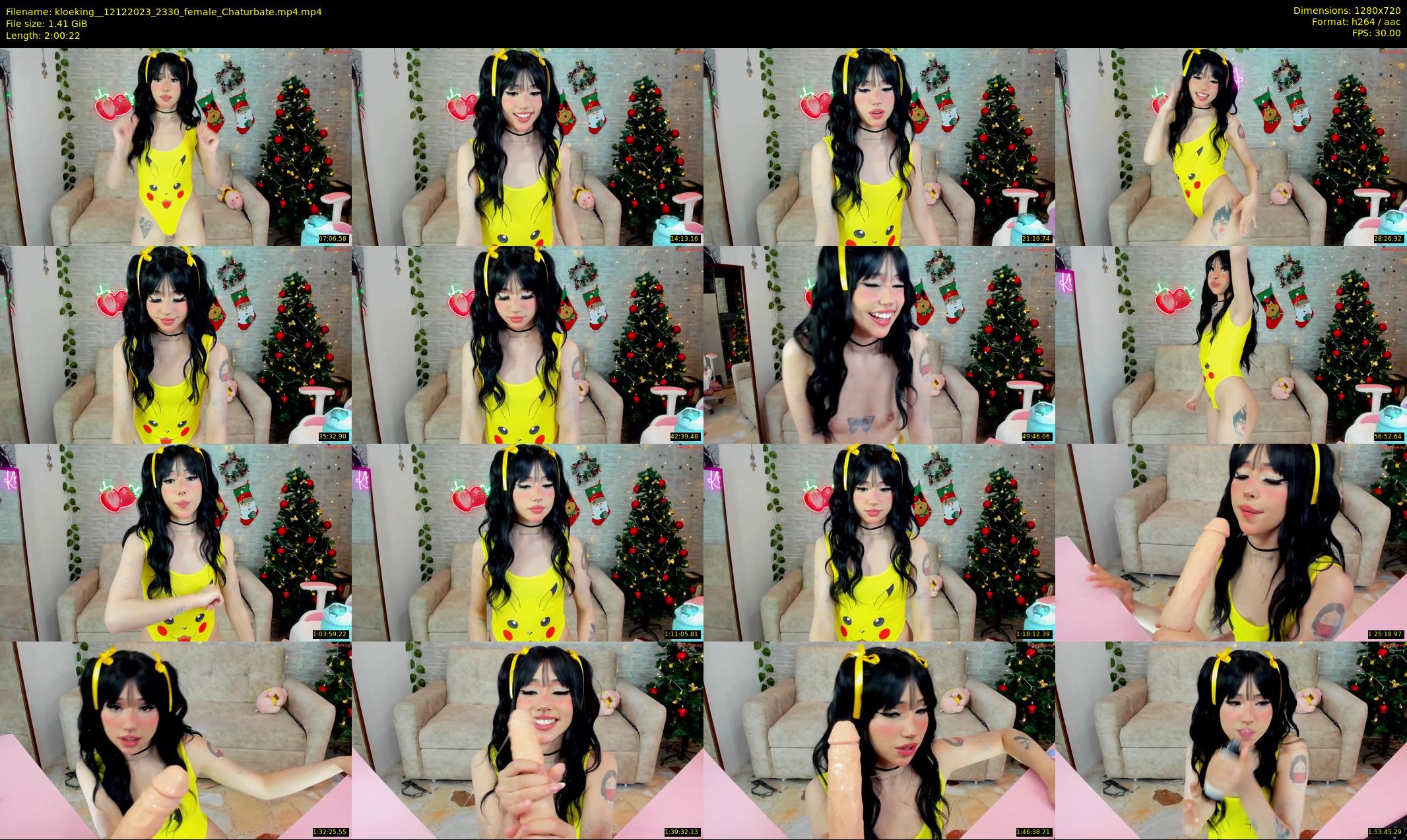 kloeking_ — 121 minute Chaturbate female cam show recording, 720p, Dec 12, 2023