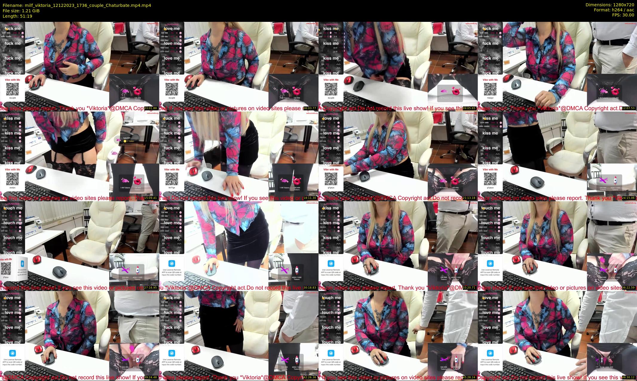 milf_viktoria — 52 minute Chaturbate female cam show recording, 720p, Dec 12, 2023