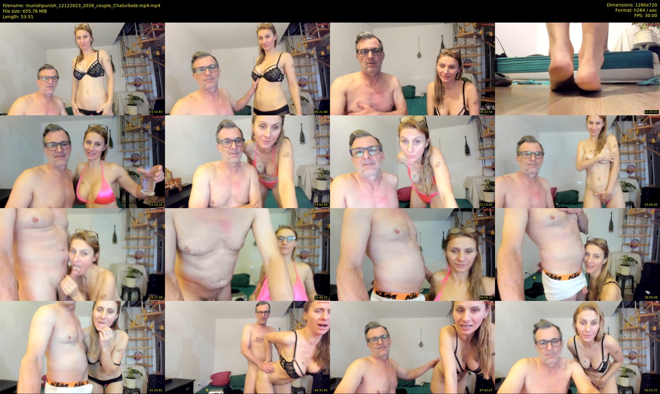 munishpunish — 54 minute Chaturbate couple cam show recording, 720p, Dec 12, 2023