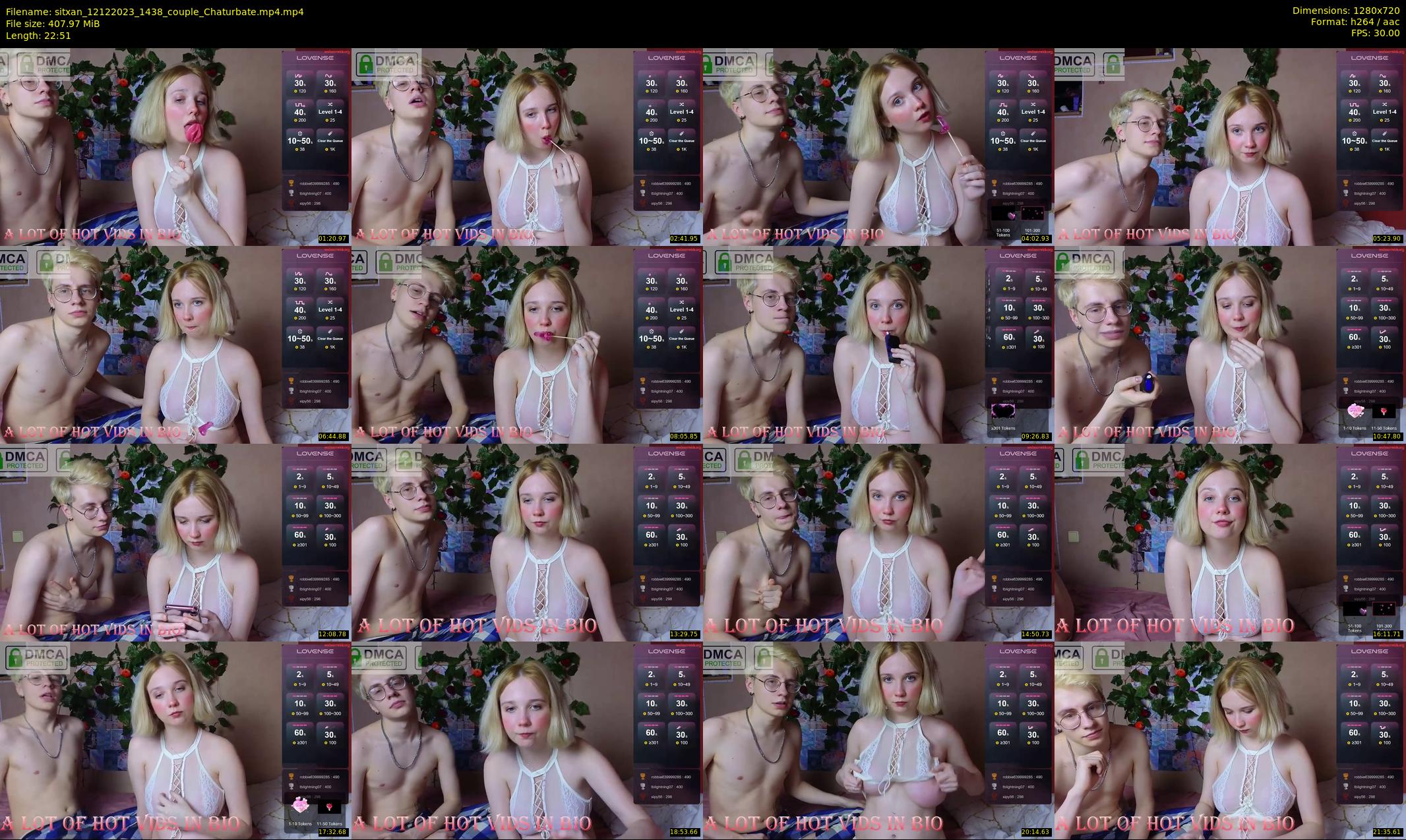 sitxan — 23 minute Chaturbate female cam show recording, 720p, Dec 12, 2023