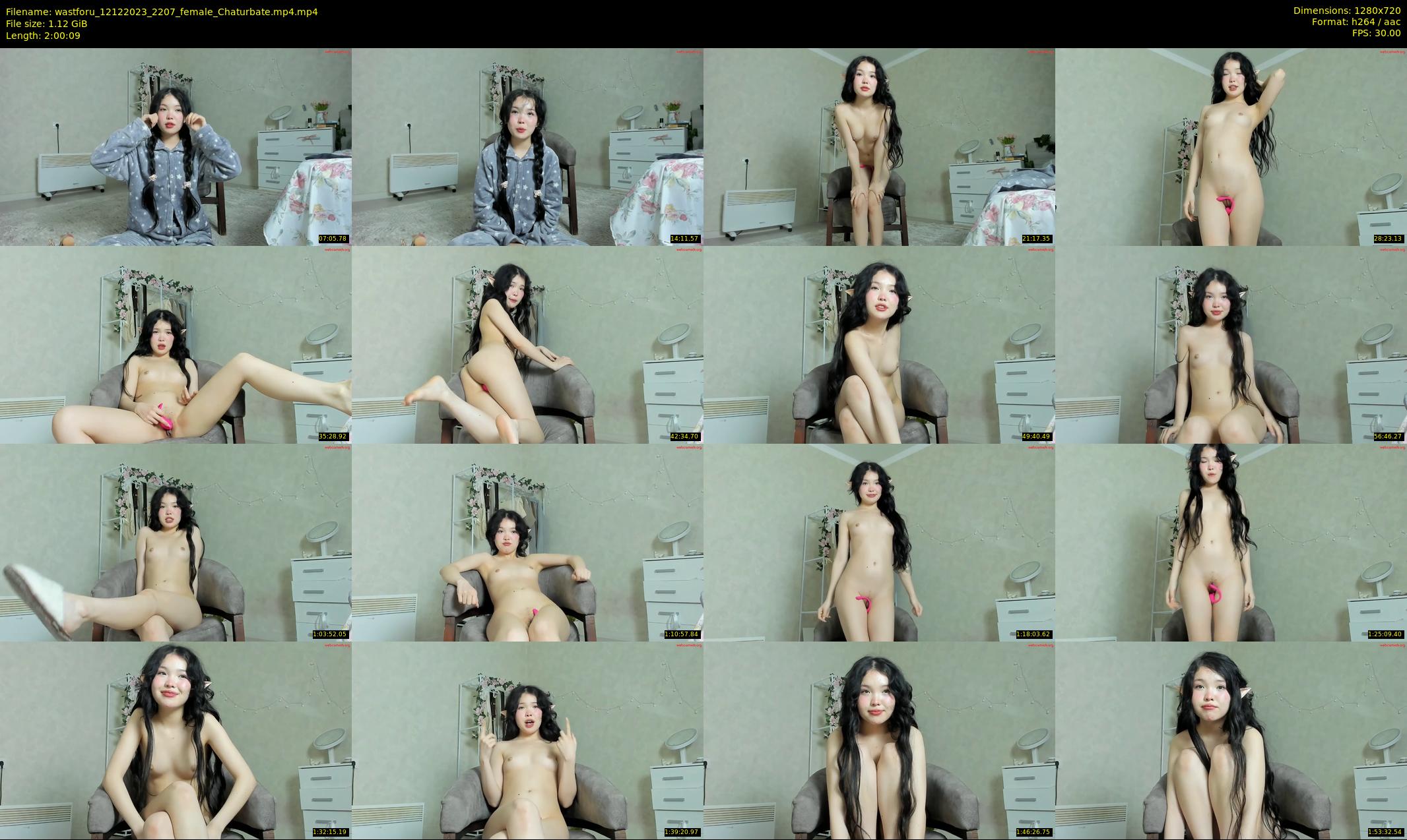 wastforu — 121 minute Chaturbate female cam show recording, 720p, Dec 12, 2023