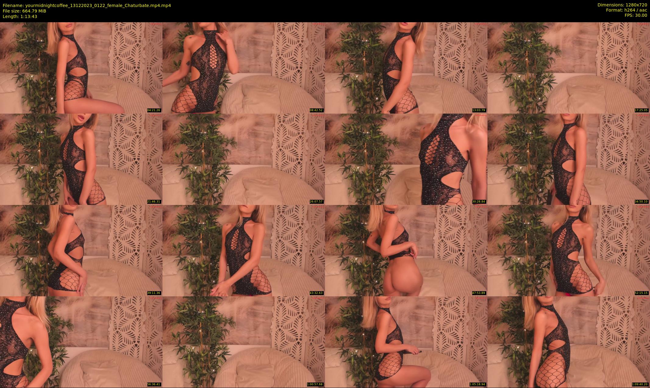 yourmidnightcoffee — 74 minute Chaturbate female cam show recording, 720p, Dec 13, 2023