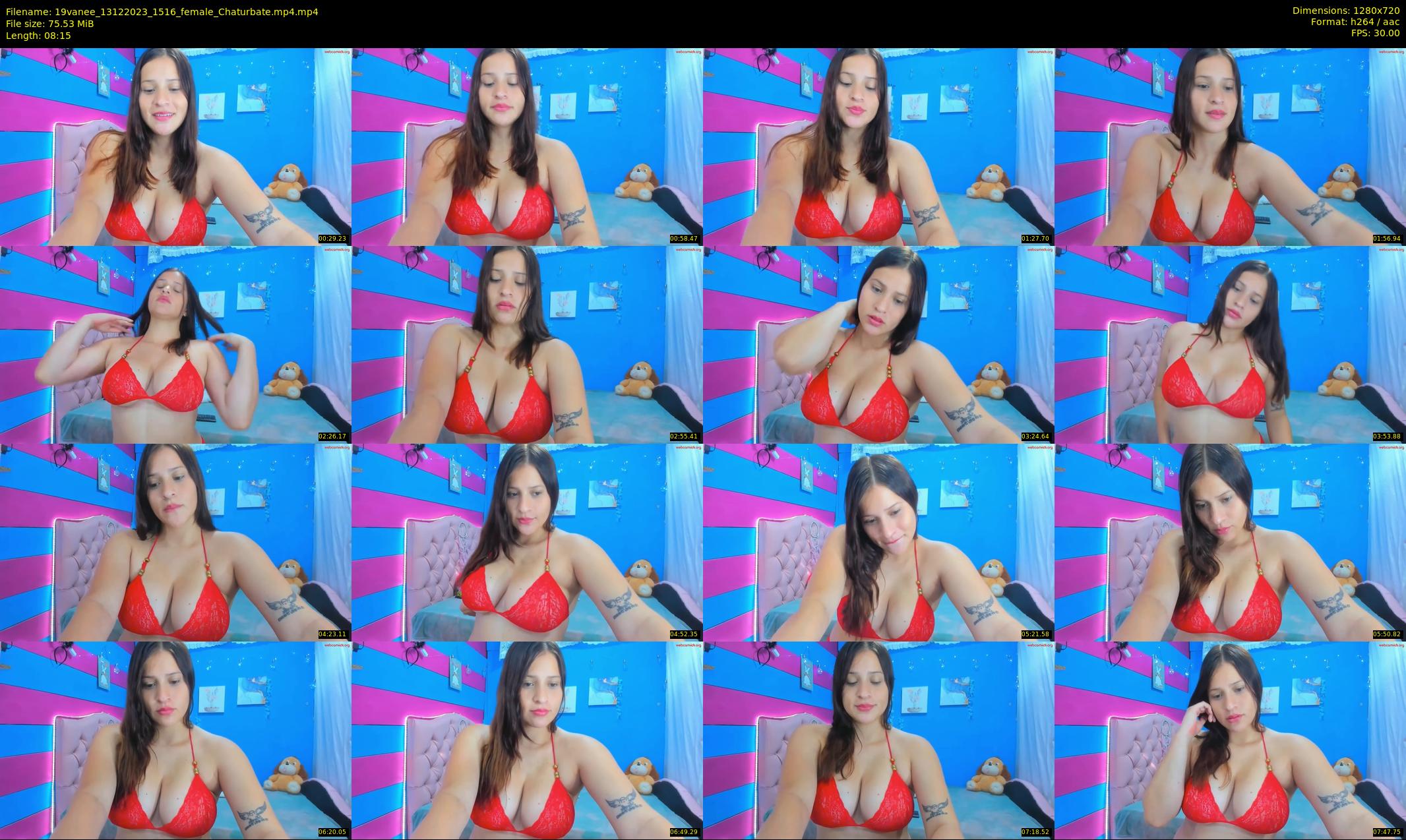 19vanee — 9 minute Chaturbate female cam show recording, 720p, Dec 13, 2023